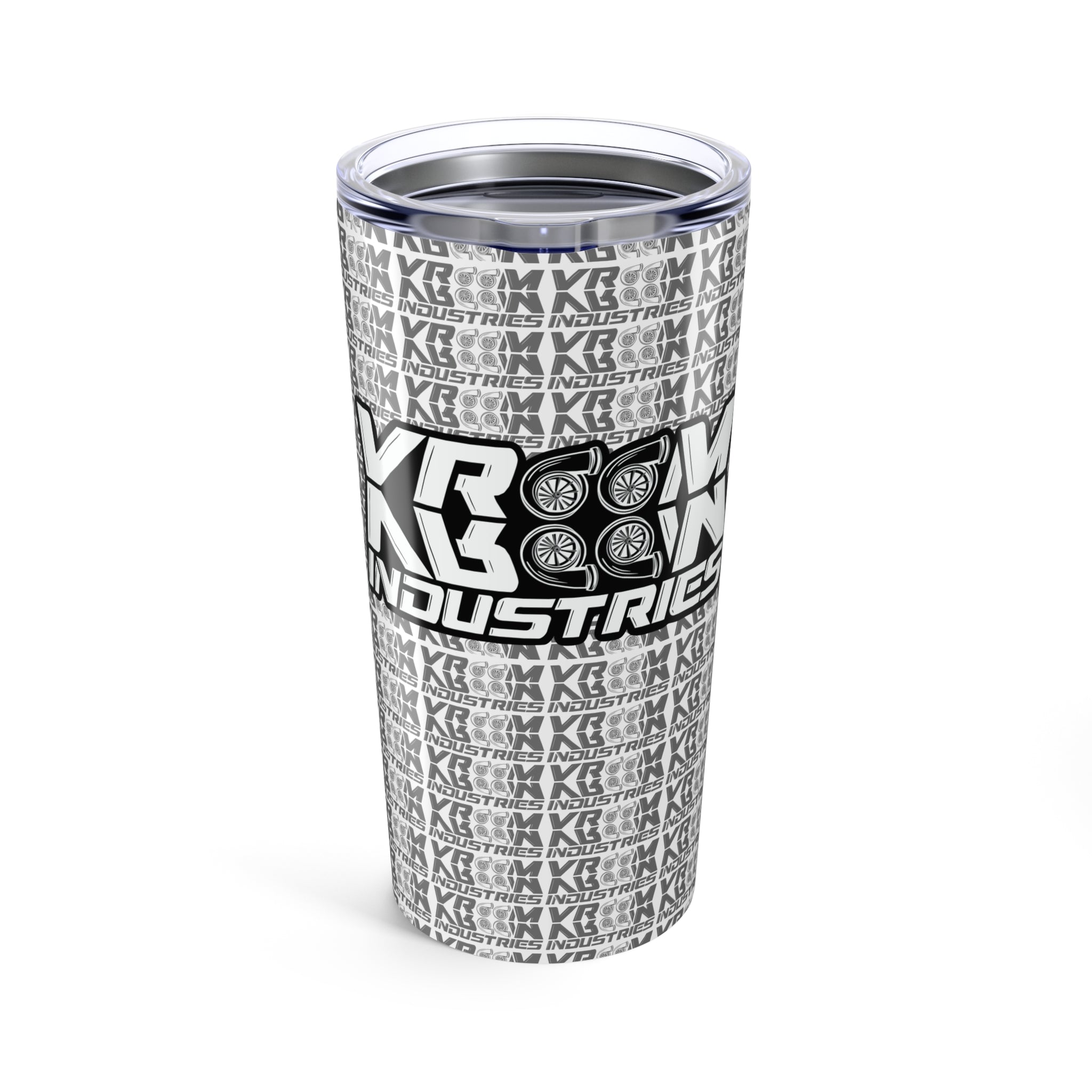 VroomVroom  • White & Gray • Tumbler (20oz)