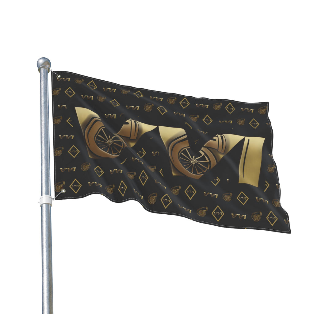 VVI • Diamonds & Gold + Black  (Same) Flag
