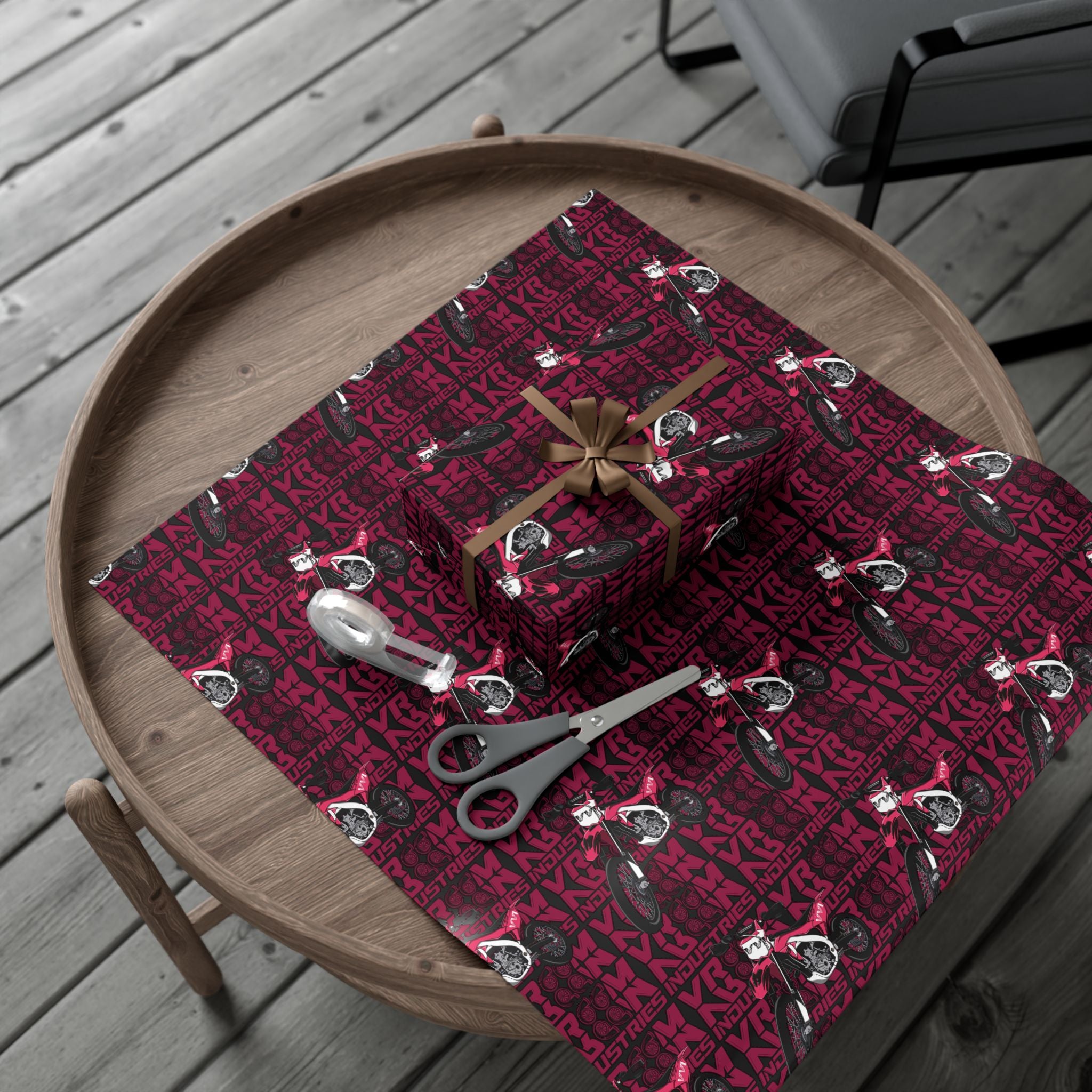 Pink Dirtbike • Wrapping Paper