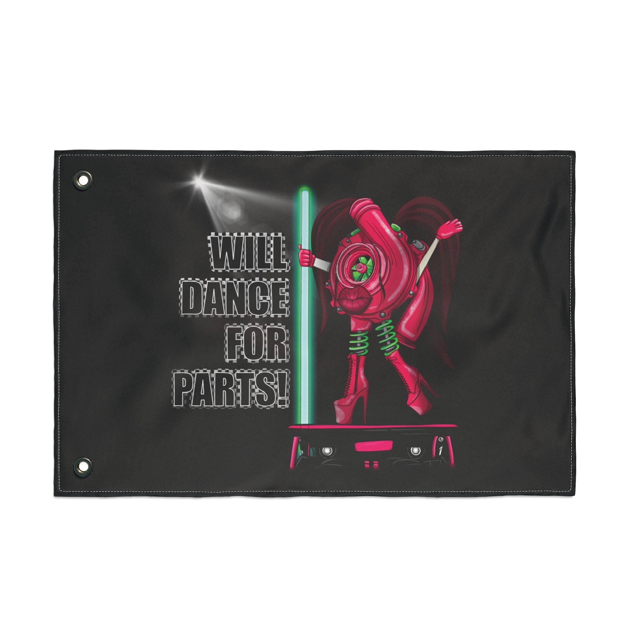 Will Dance For Parts Flag (Same)