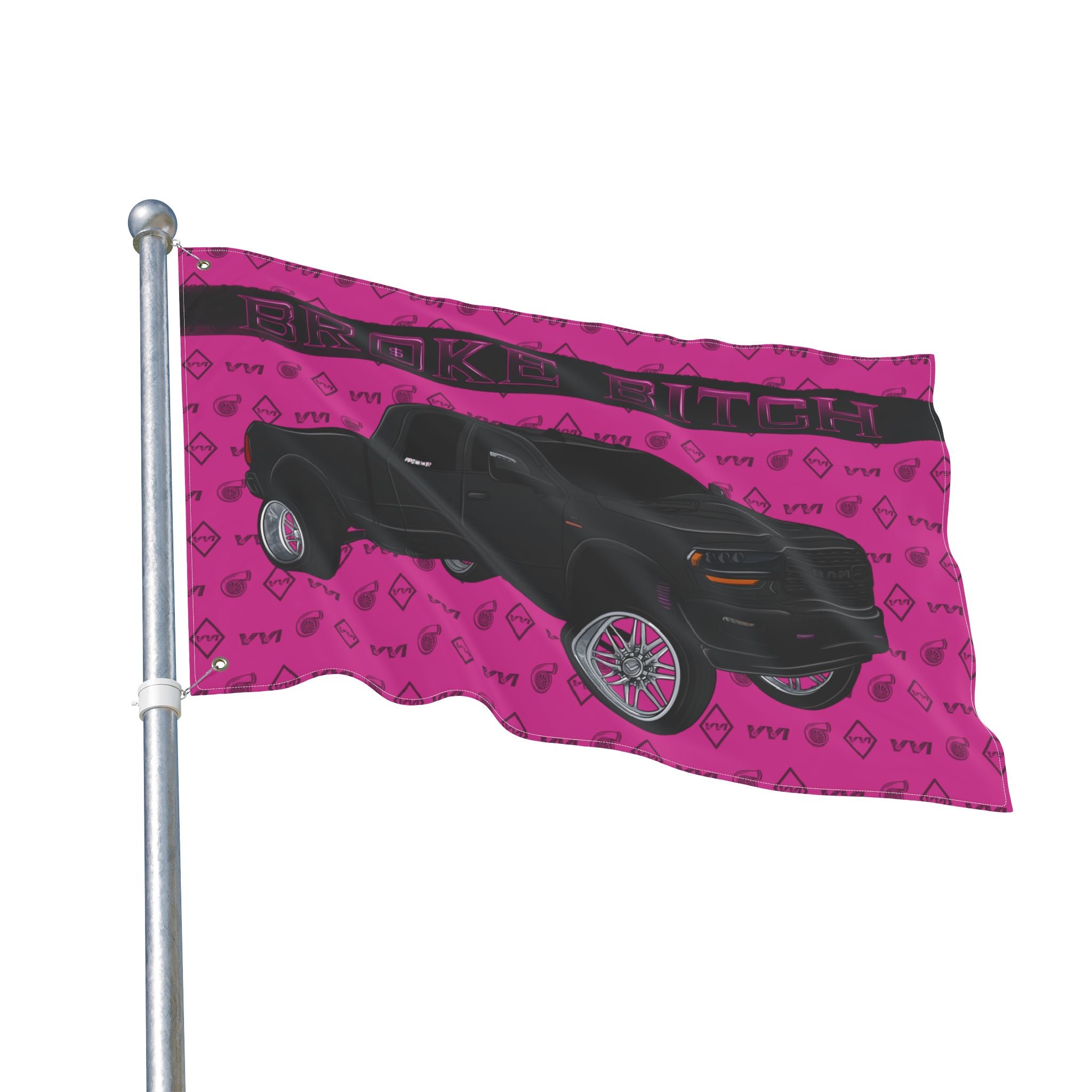 Broke Bitch Brookes Flag