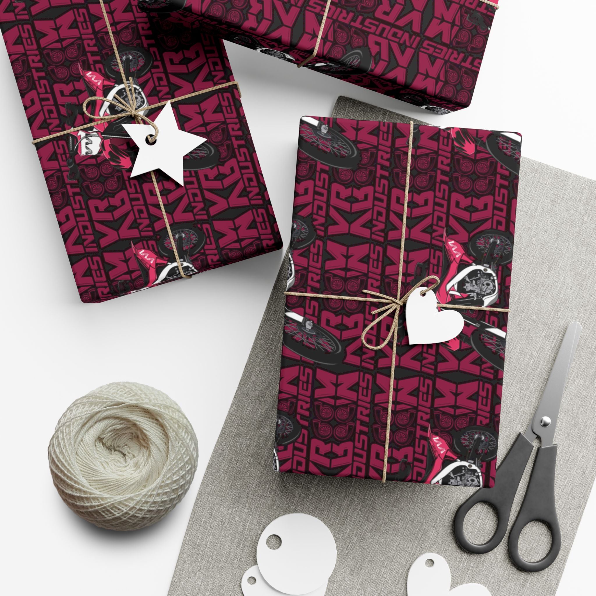 Pink Dirtbike • Wrapping Paper
