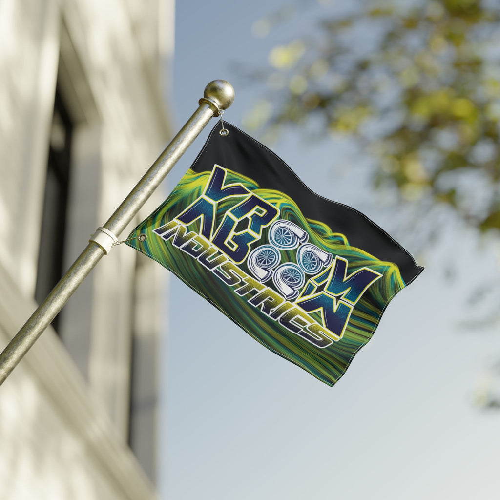 Twisted Crew + VroomVroom (Passenger Side) Flag