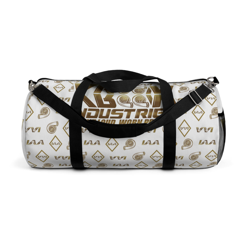 Diamonds & Gold VVI Duffle Bag • White