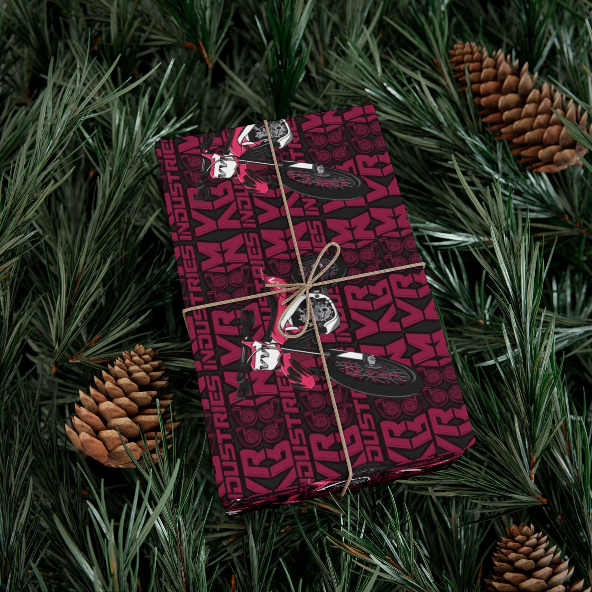 Pink Dirtbike • Wrapping Paper