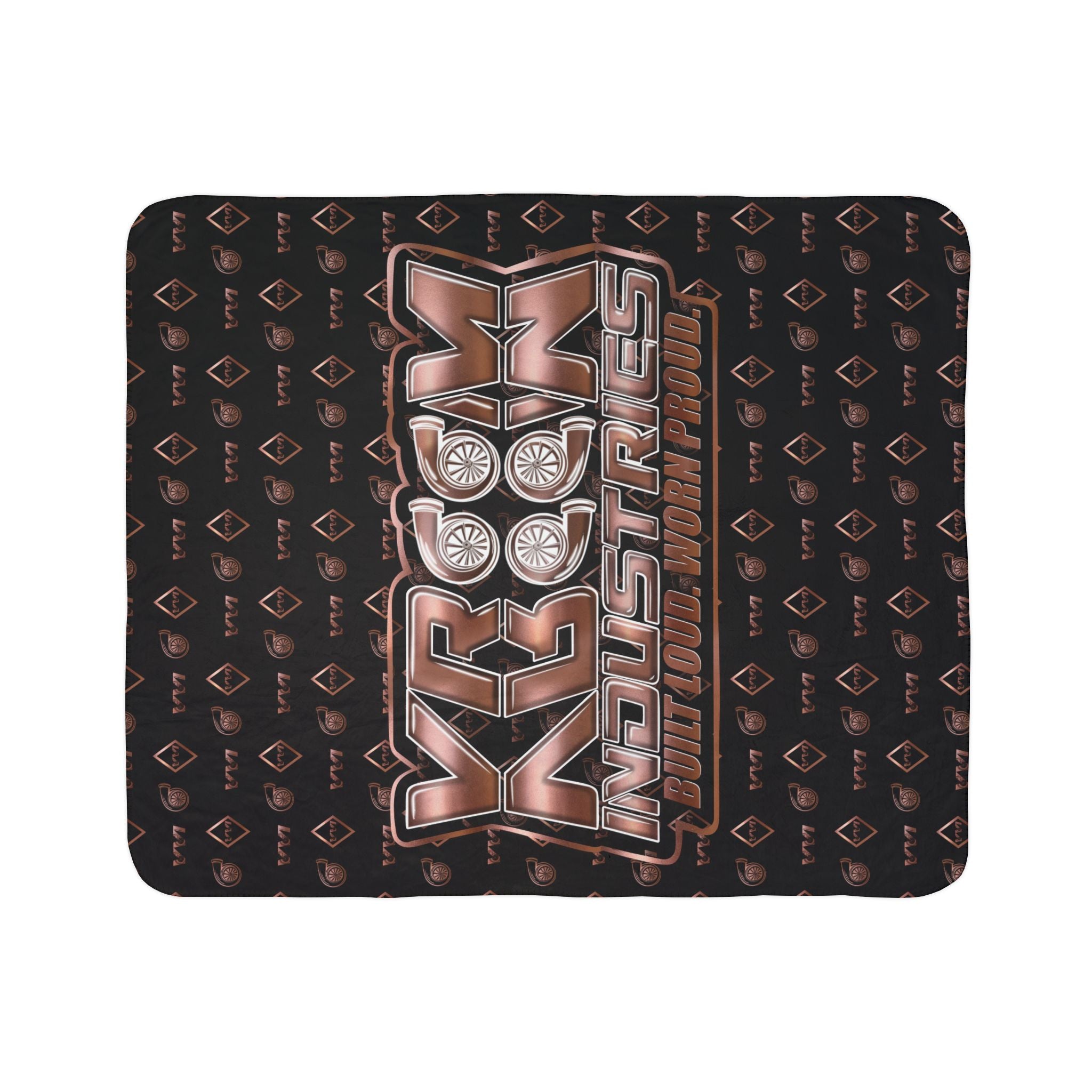 VroomVroom Rose Gold • Sherpa Blanket