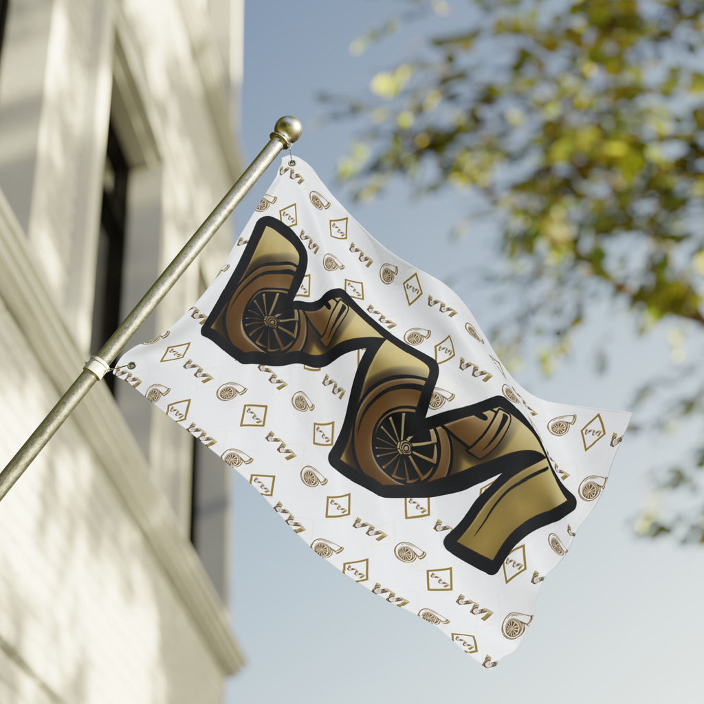 VVI • Diamonds & Gold + White (Same) Flag
