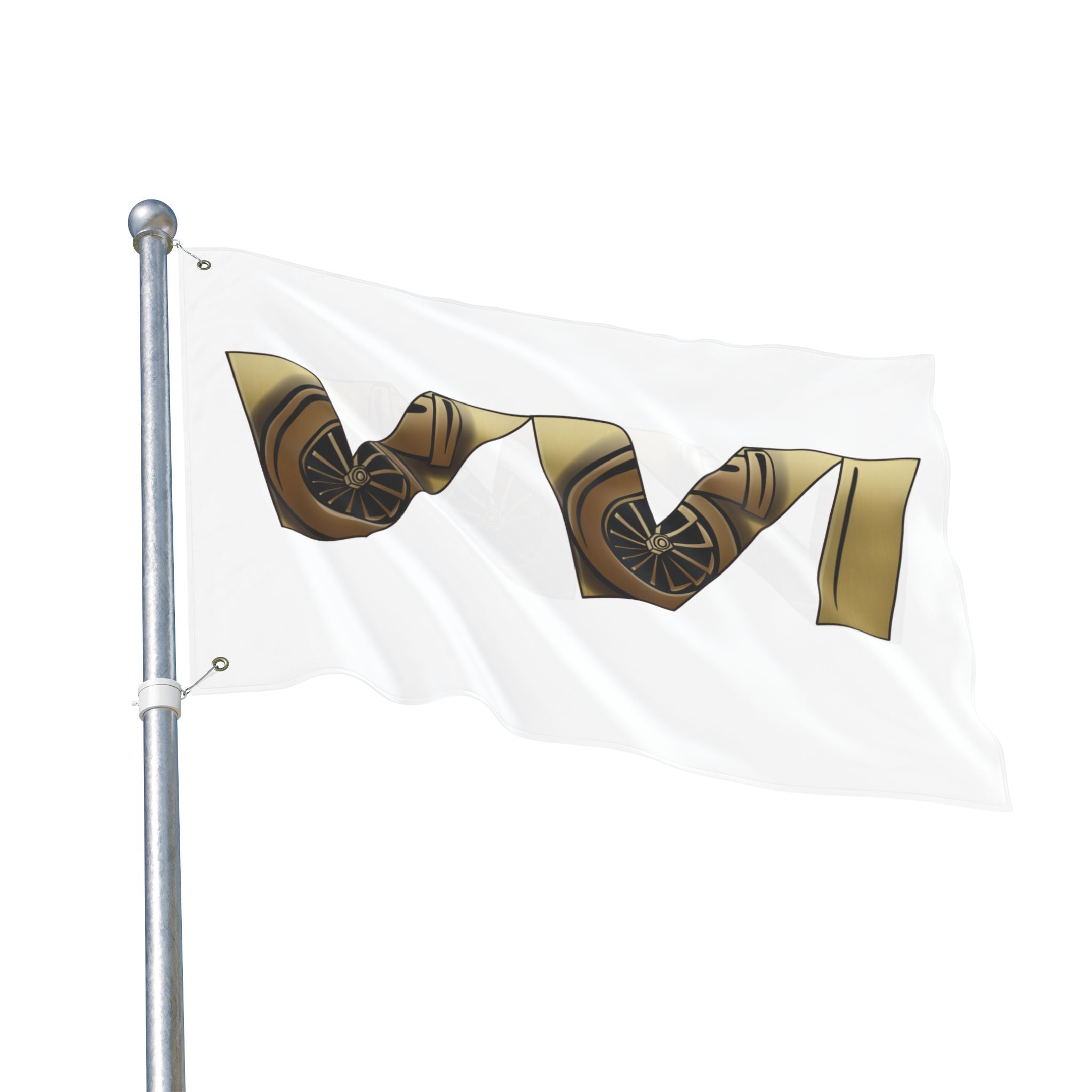 VVI • Gold + White (Same) Flag