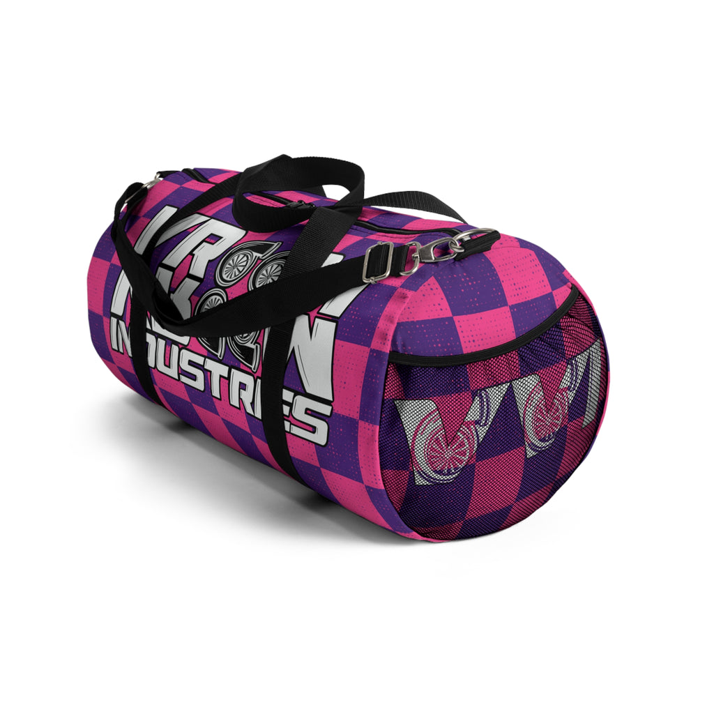 VroomVroom • Pink & Purple Checkered • Duffle Bag