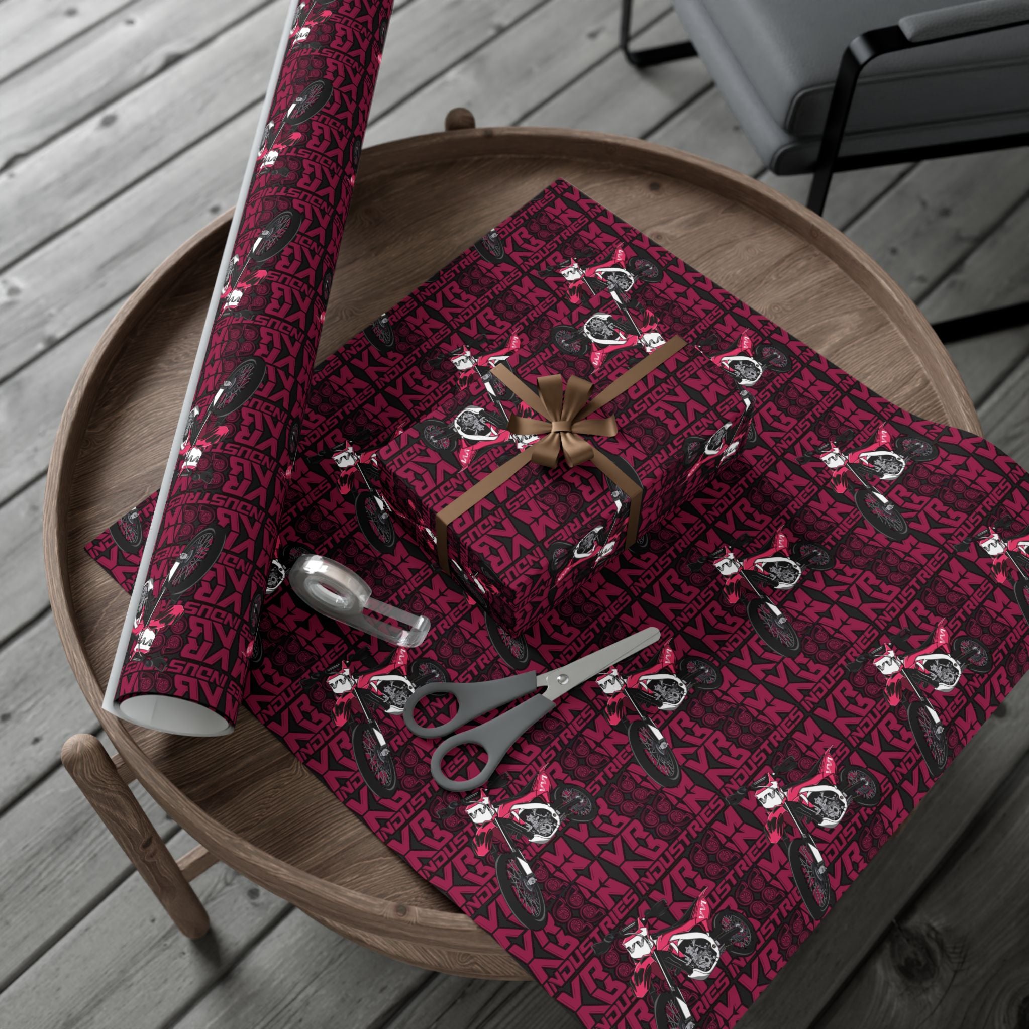 Pink Dirtbike • Wrapping Paper