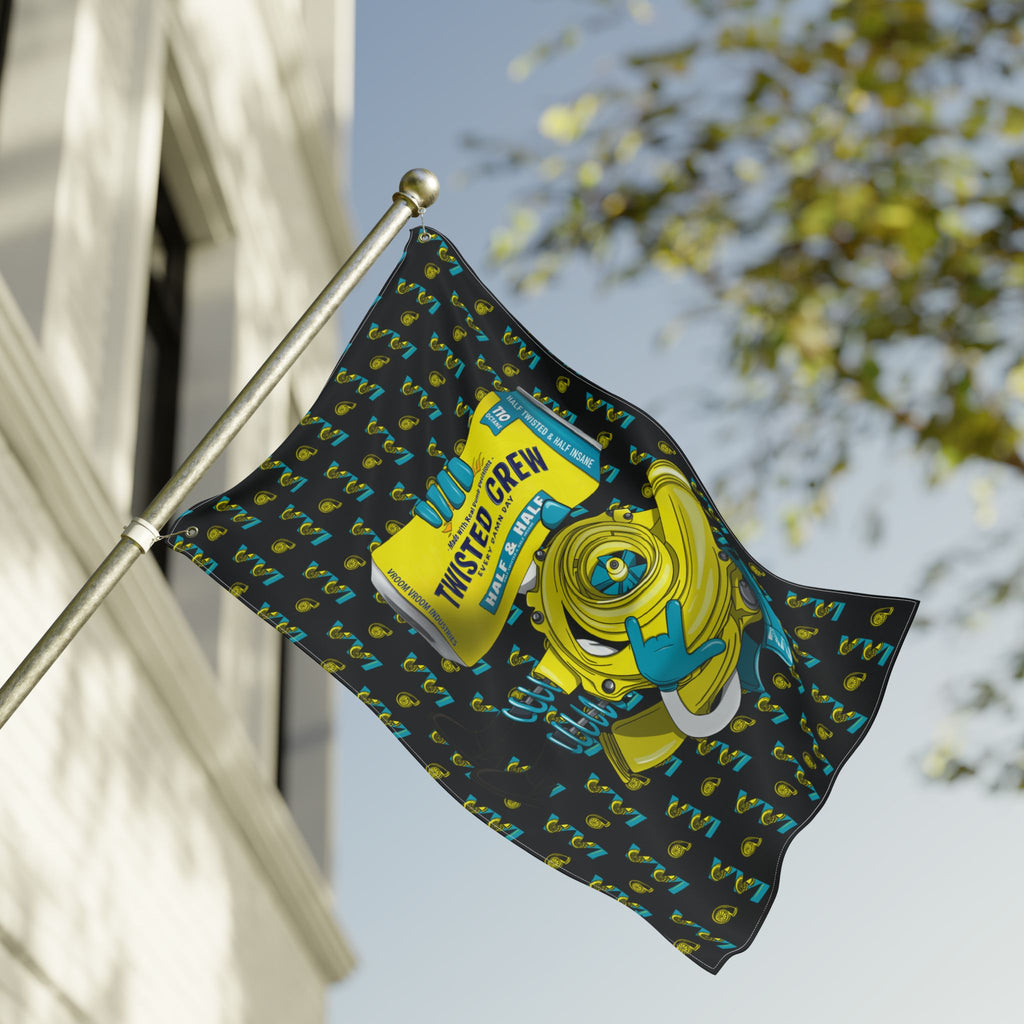 Twisted Crew + VVI Turbo Blue + Yellow (Same) Flag