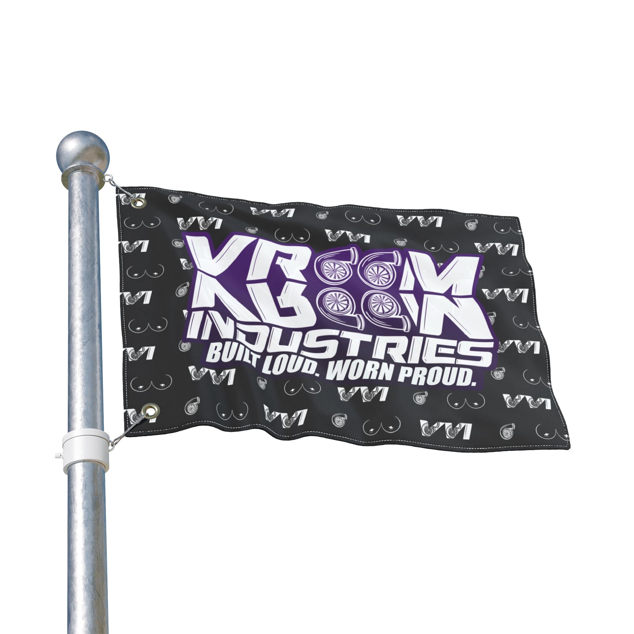 VroomVroom BLWP Purple + VVI • Flag