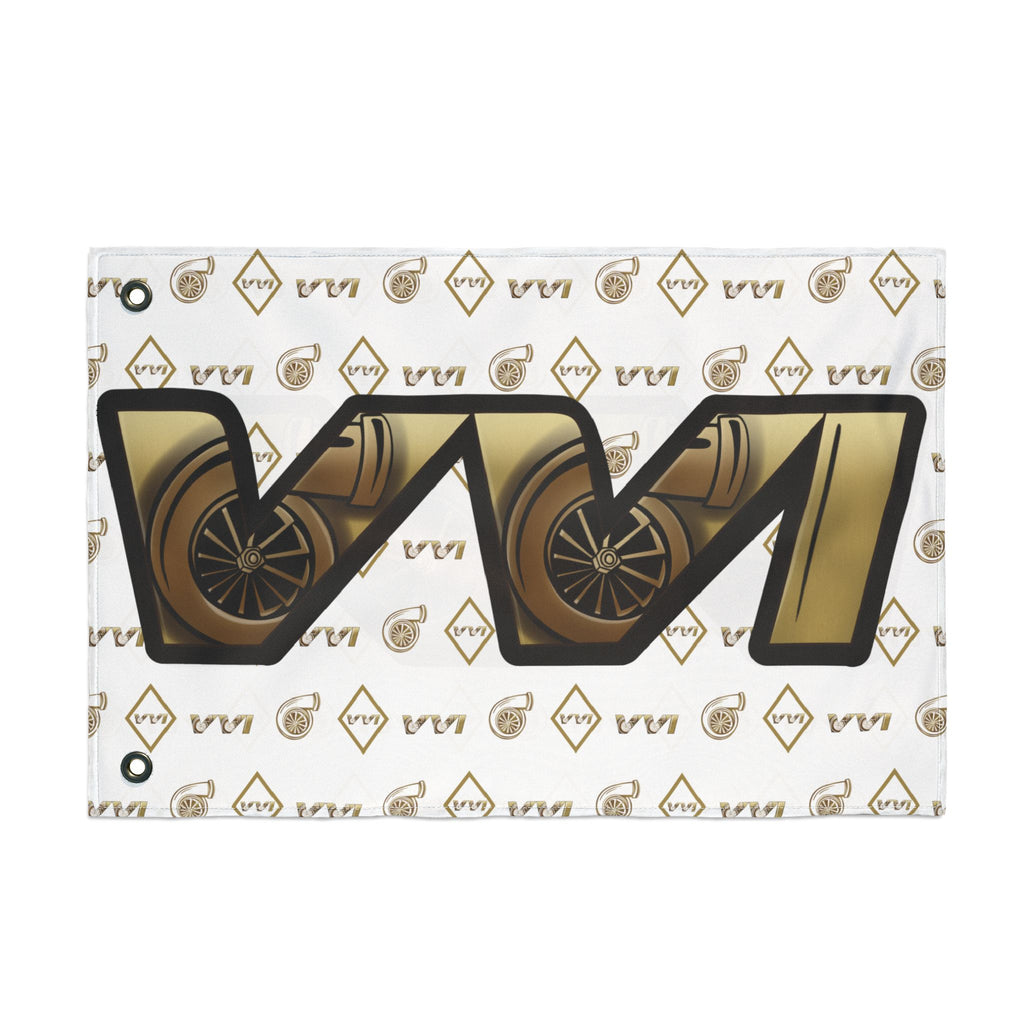VVI • Diamonds & Gold + White (Same) Flag