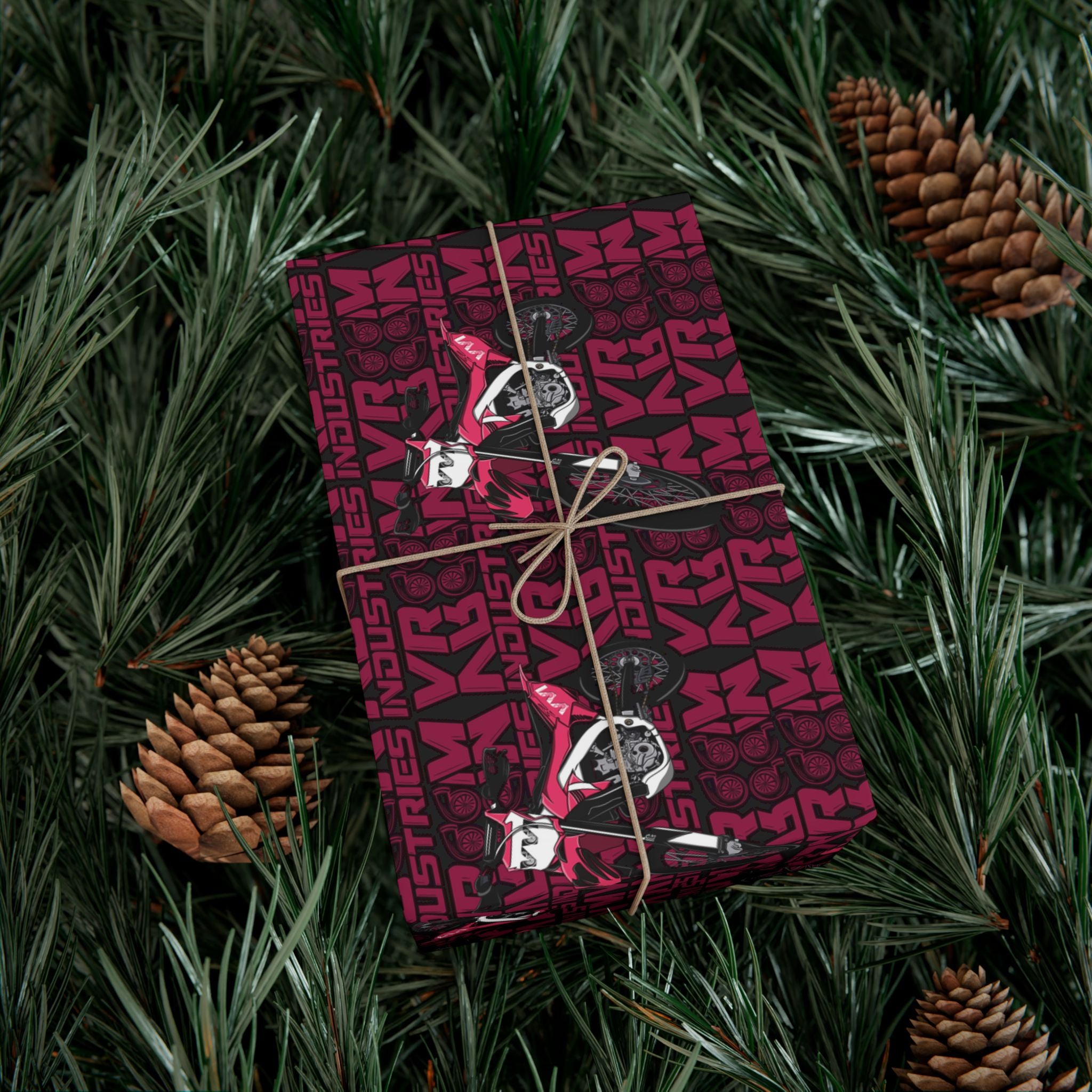 Pink Dirtbike • Wrapping Paper