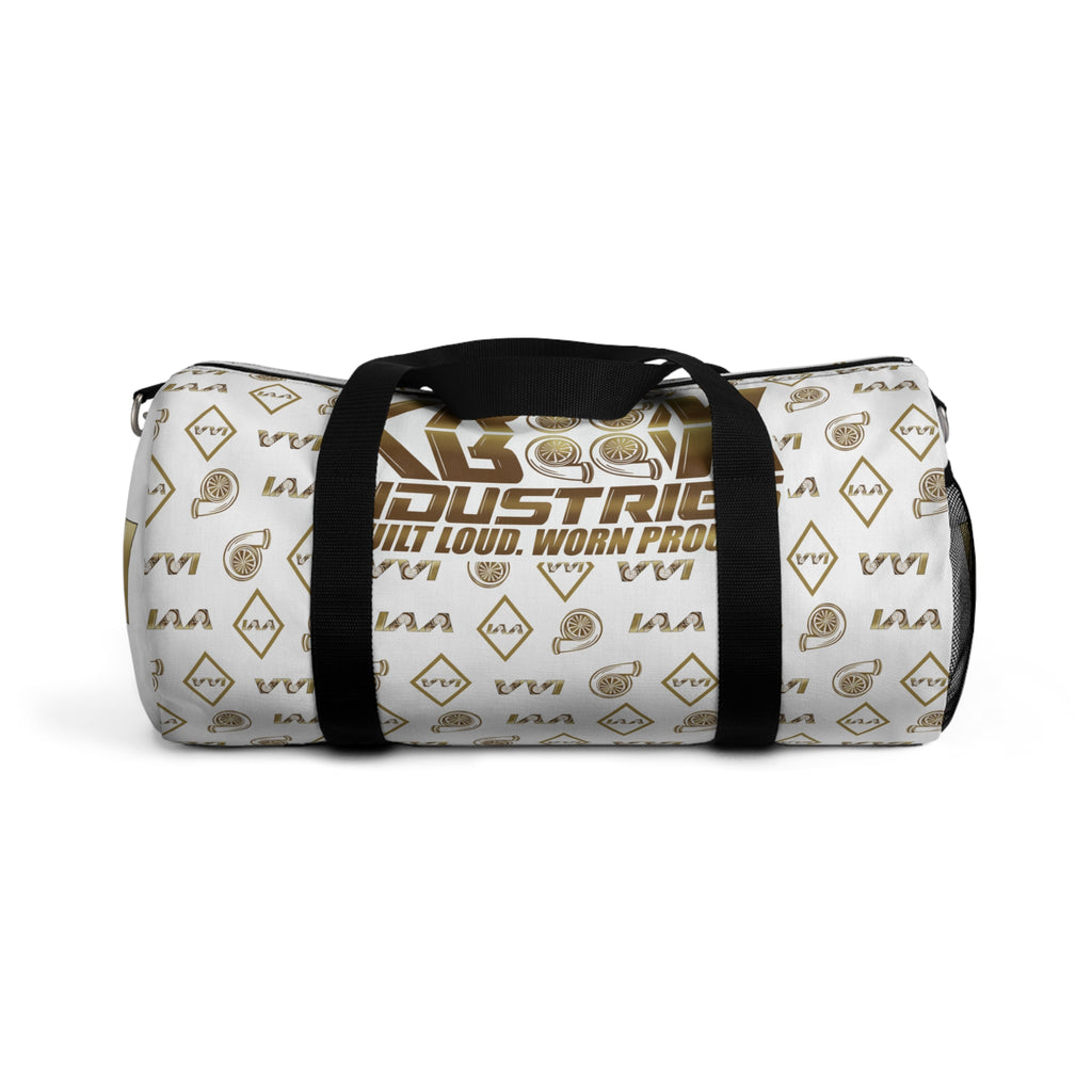 Diamonds & Gold VVI Duffle Bag • White