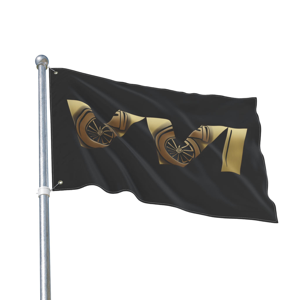 VVI • Gold + Black (Same) Flag