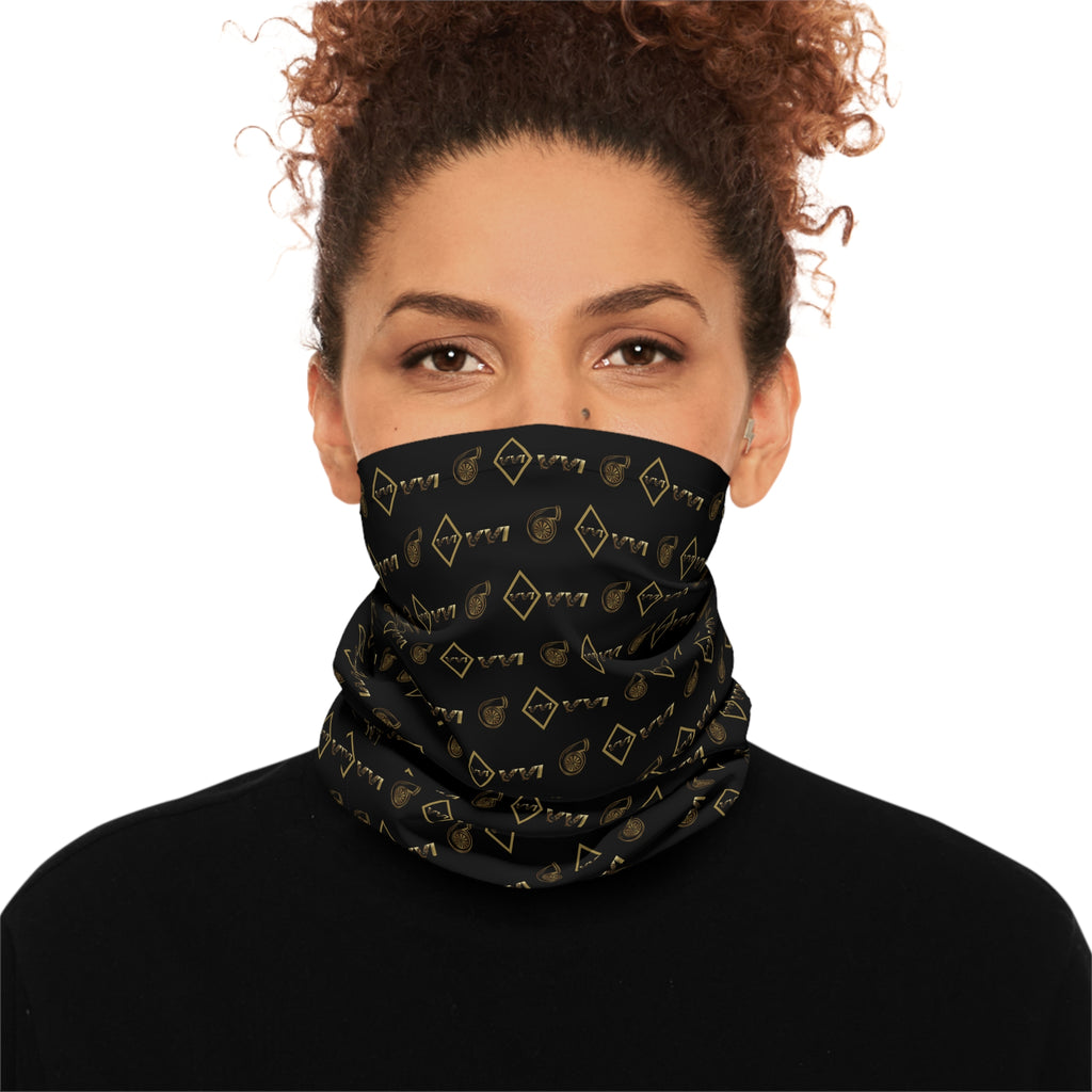 Diamonds & Gold VVI • Black & Gold • Neck Gator
