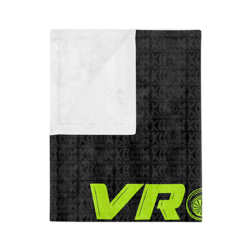 VroomVroom • Yellow-Green • Microfiber Blanket