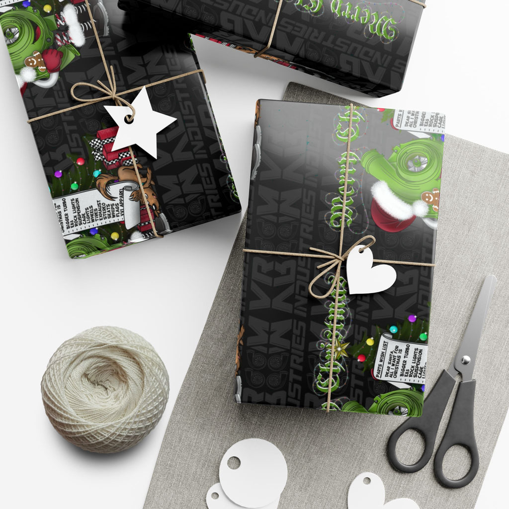 Vroomie SxS Christmas Wrapping Paper