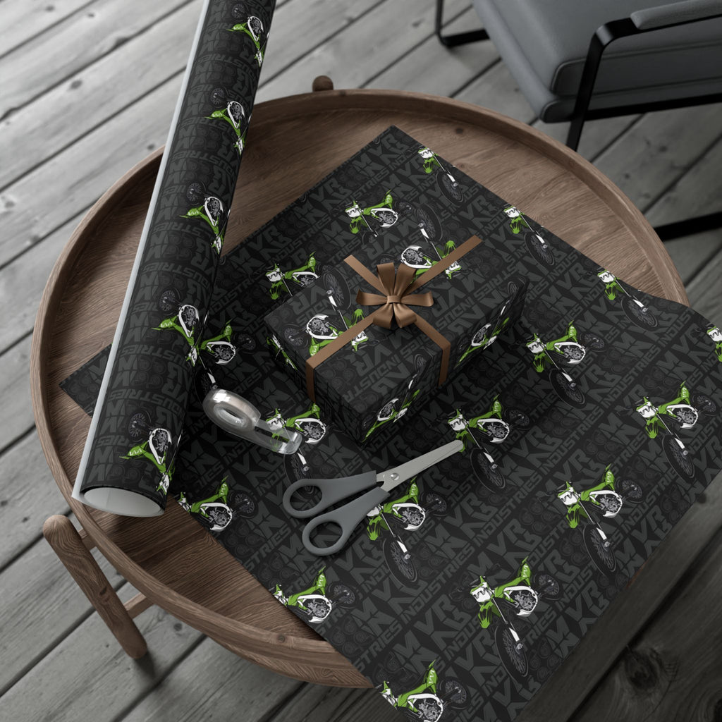 Green Dirtbike • Wrapping Paper