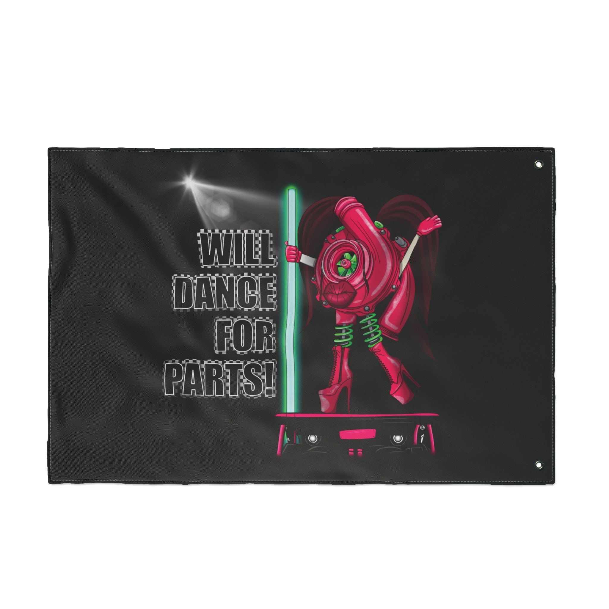 Will Dance For Parts Flag (Same)