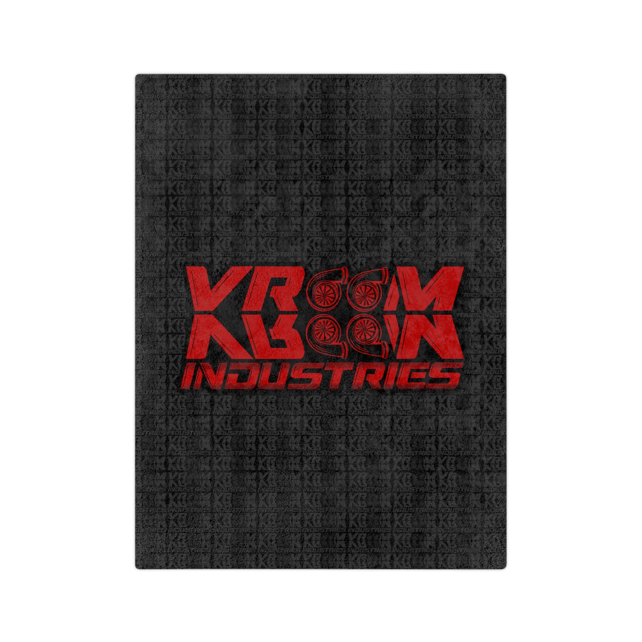 VroomVroom • Red & Black • Microfiber Blanket