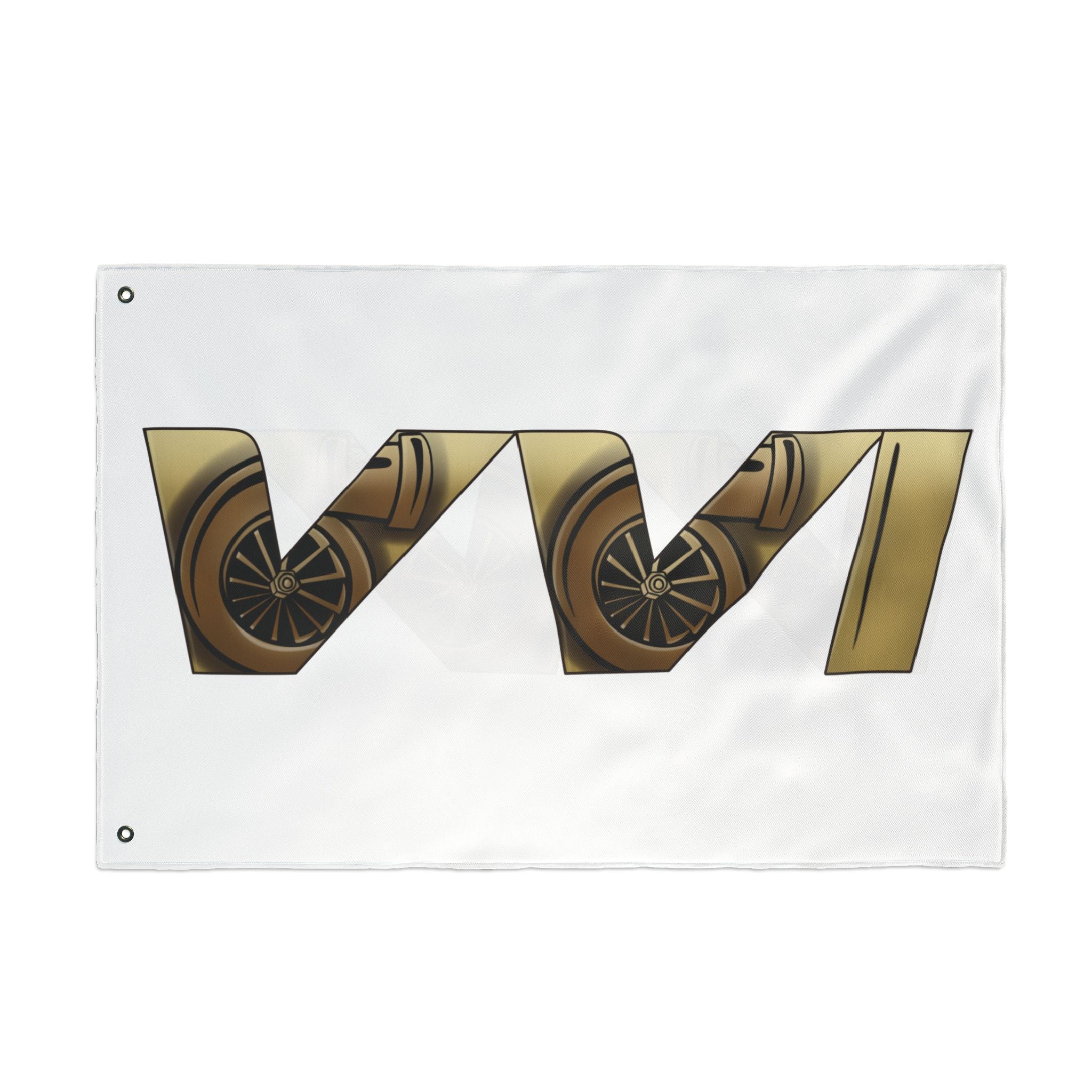 VVI • Gold + White (Same) Flag