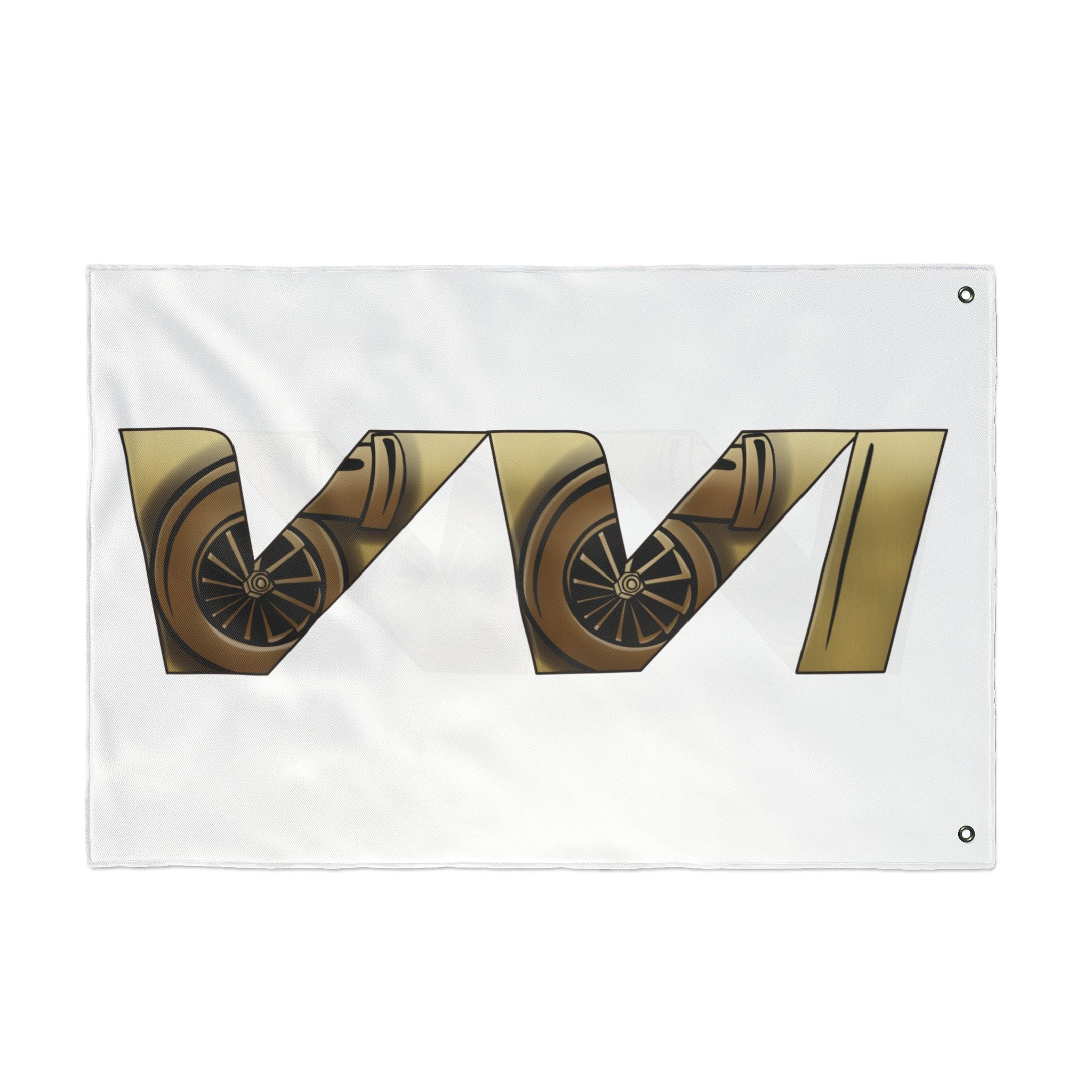 VVI • Gold + White (Same) Flag