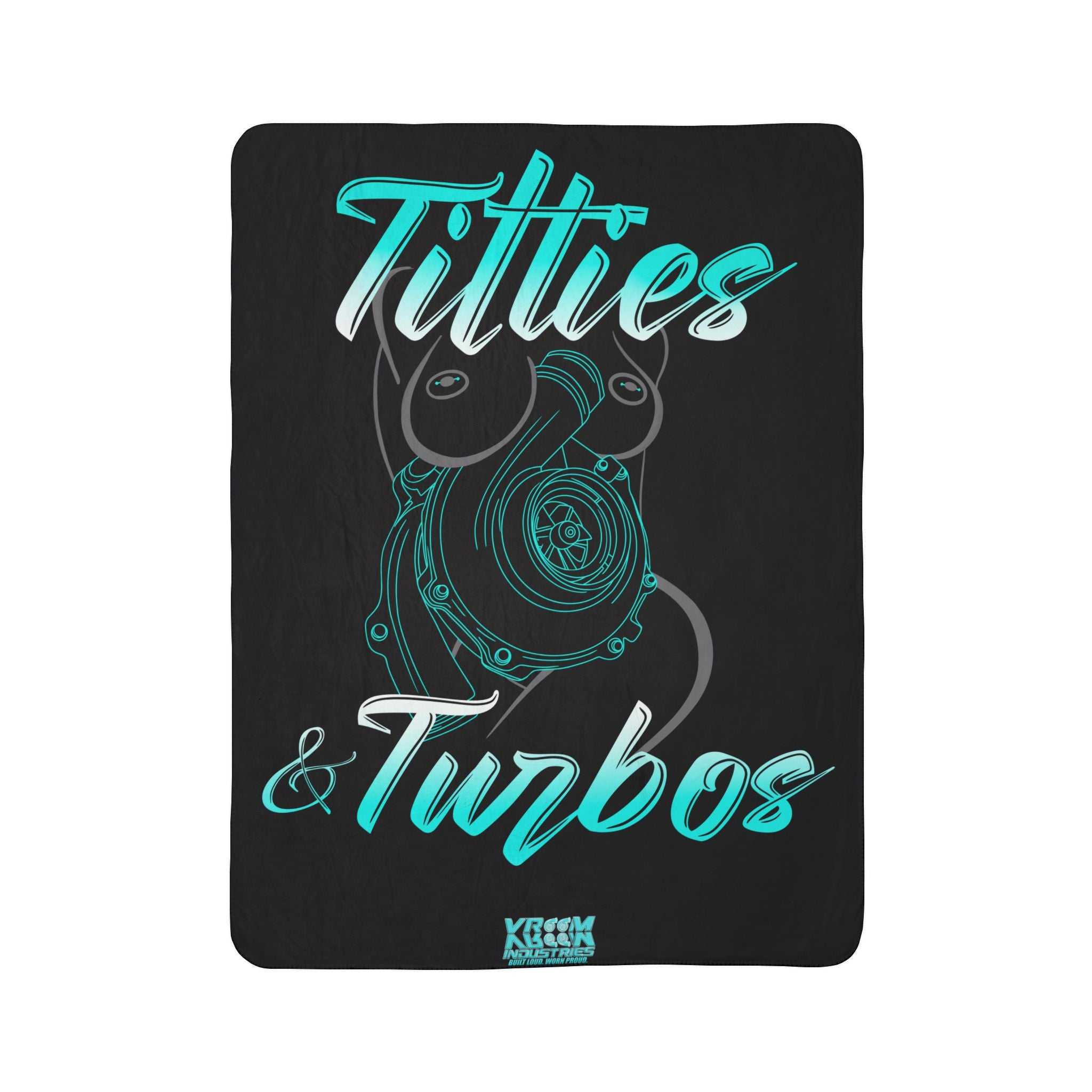 Titties & Turbos • Sherpa Blanket