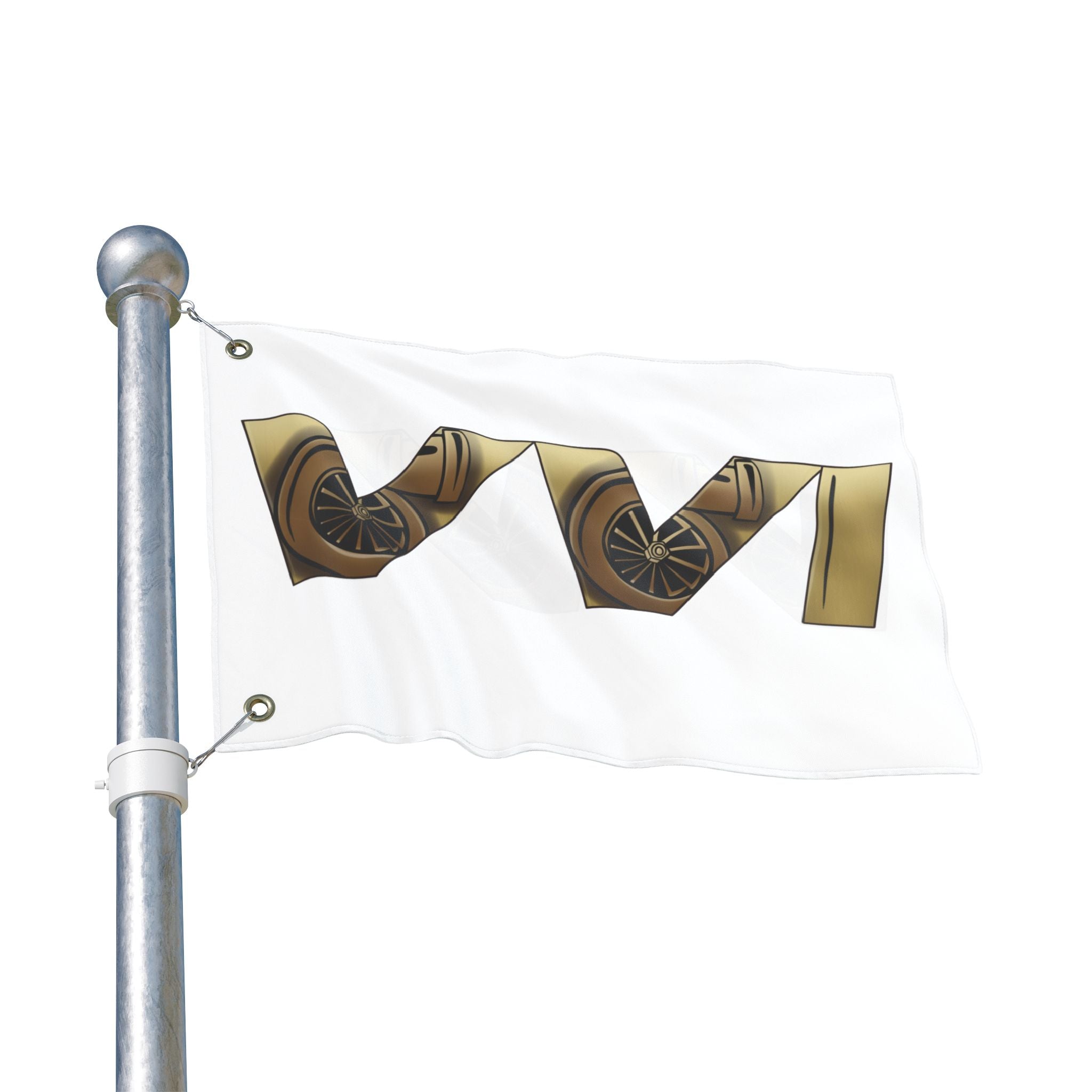 VVI • Gold + White (Same) Flag
