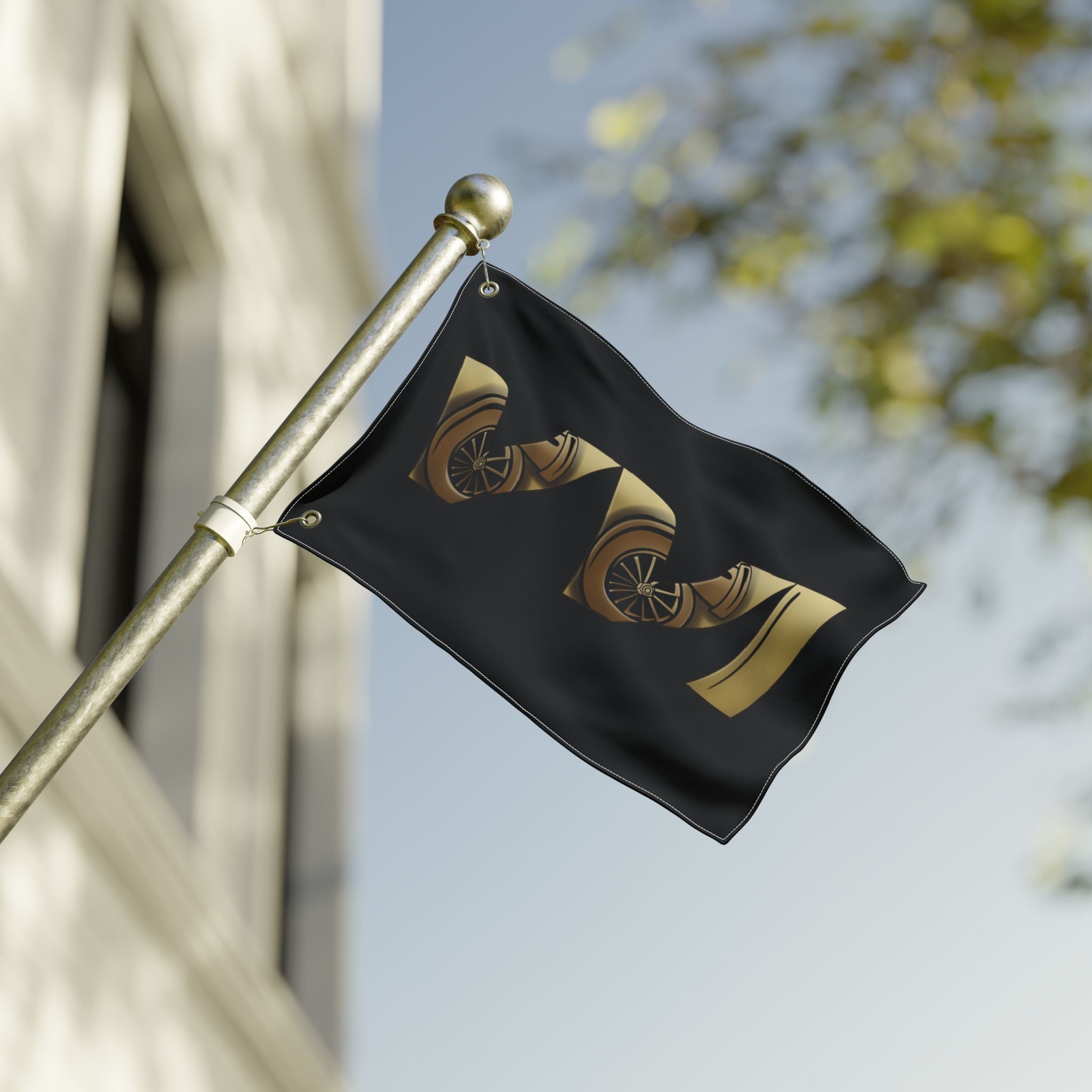 VVI • Gold + Black (Same) Flag
