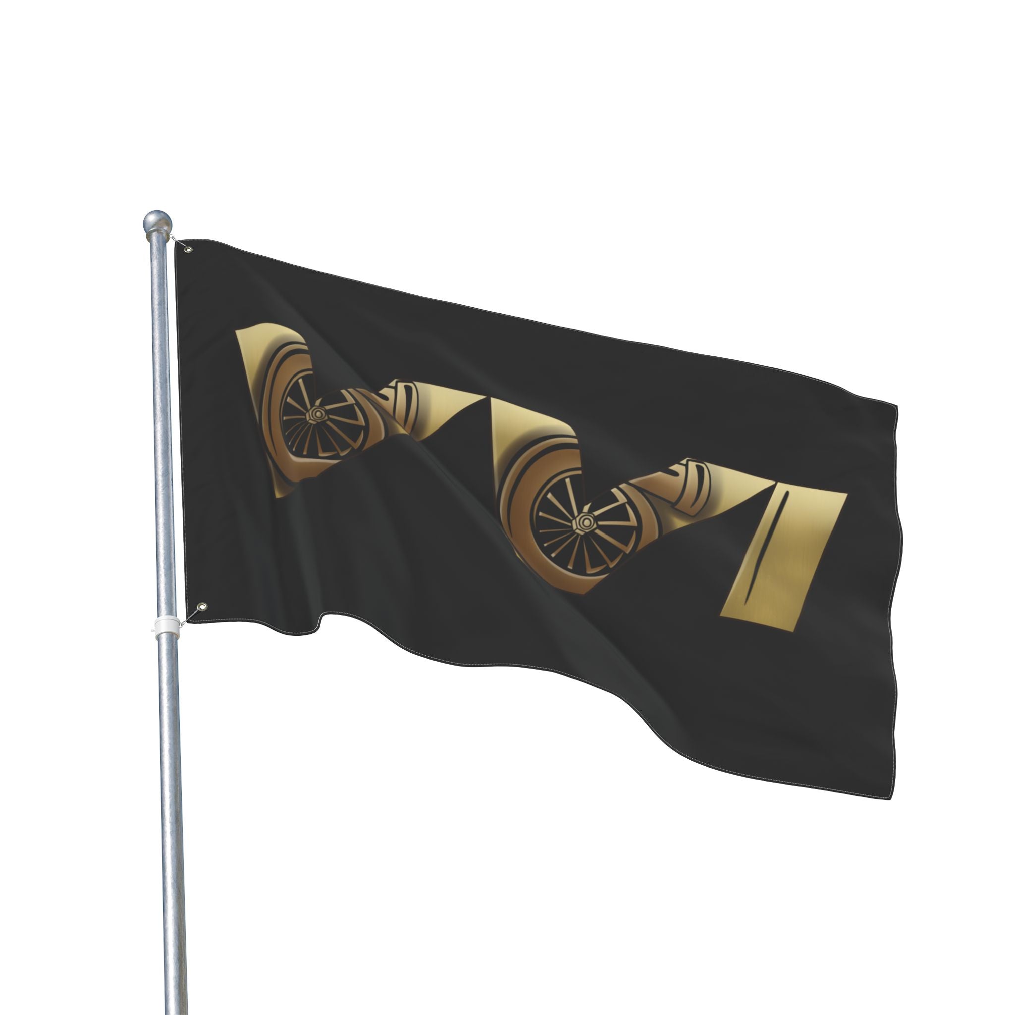 VVI • Gold + Black (Same) Flag