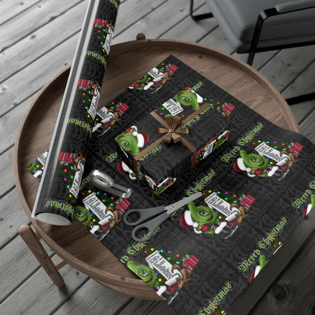 Vroomie SxS Christmas Wrapping Paper