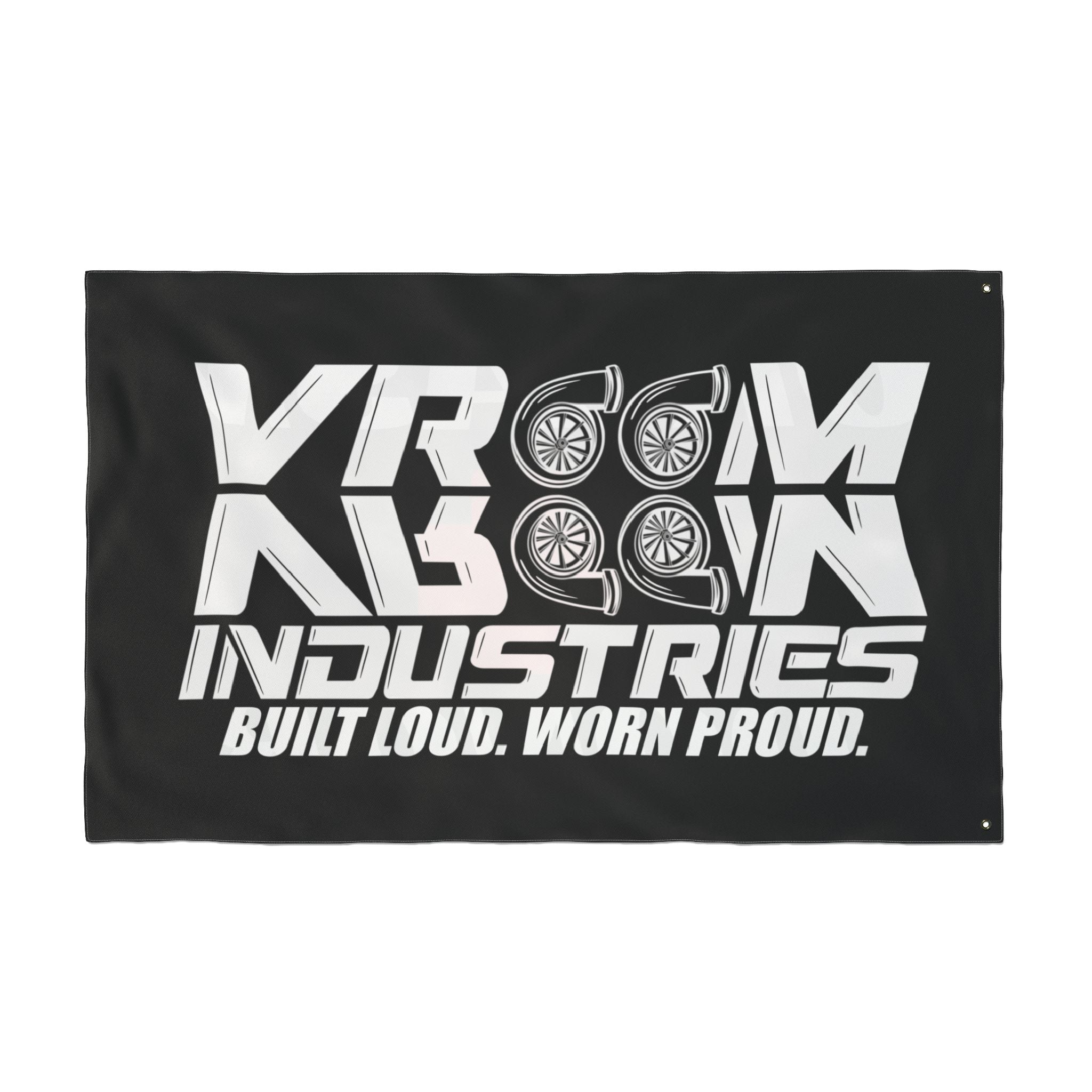 Orgasm Donor + VroomVroom BLWP (Drivers Side) Flag