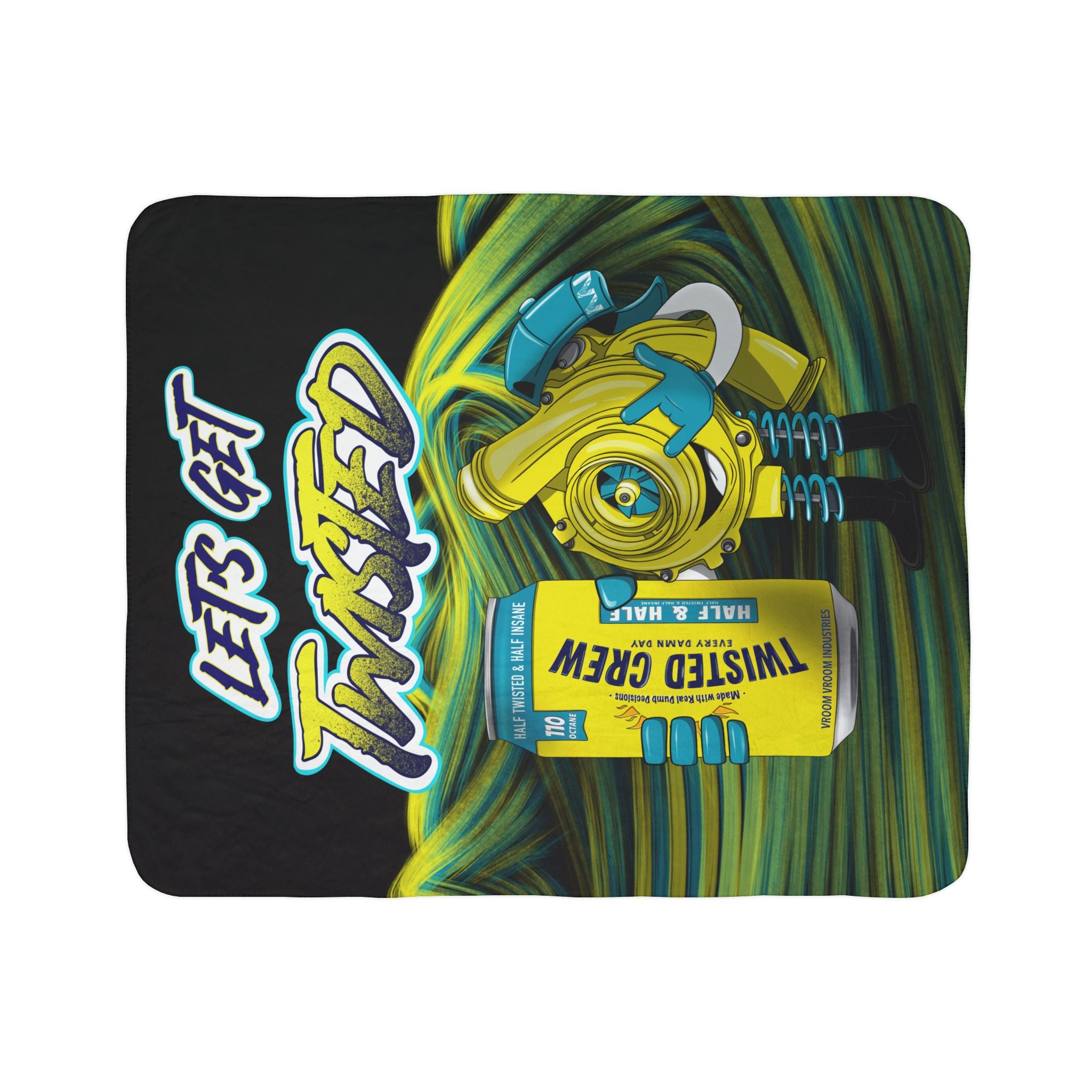 Twisted Crew • Sherpa Blanket