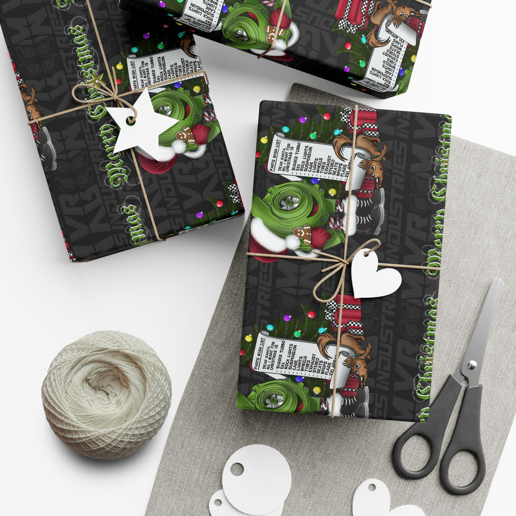 Vroomie SxS Christmas Wrapping Paper