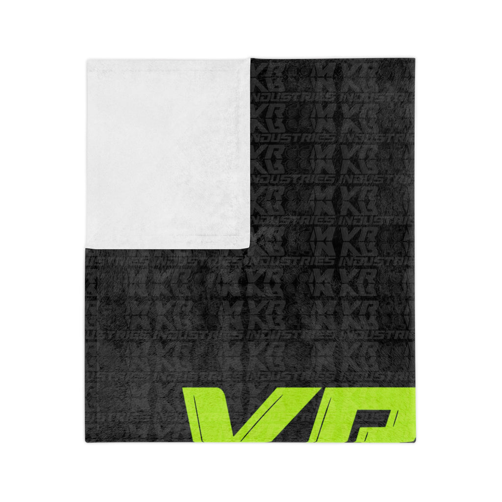 VroomVroom • Yellow-Green • Microfiber Blanket