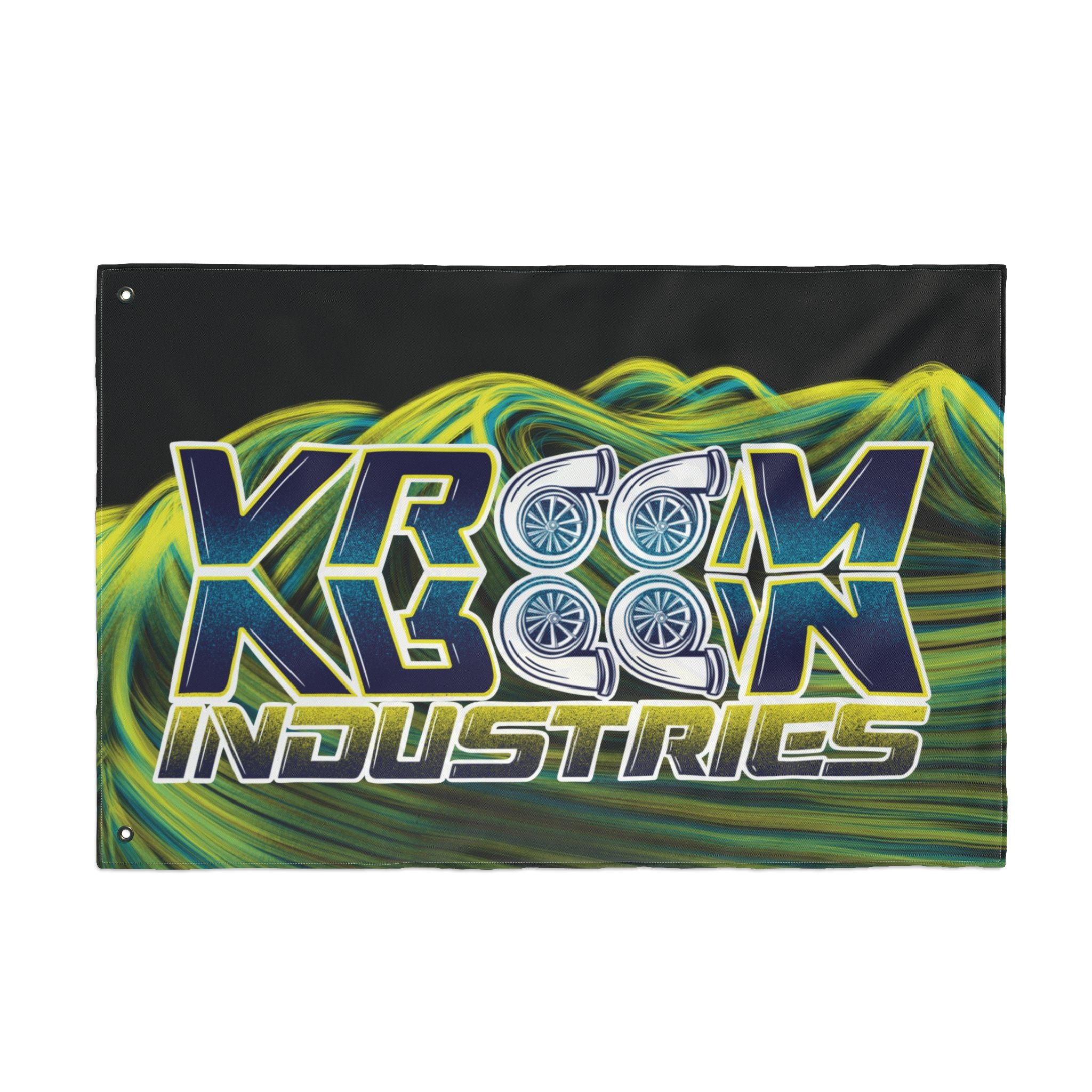 Twisted Crew + VroomVroom (Passenger Side) Flag