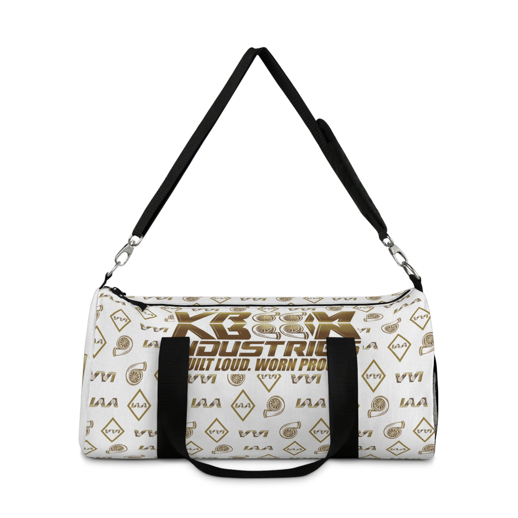 Diamonds & Gold VVI Duffle Bag • White