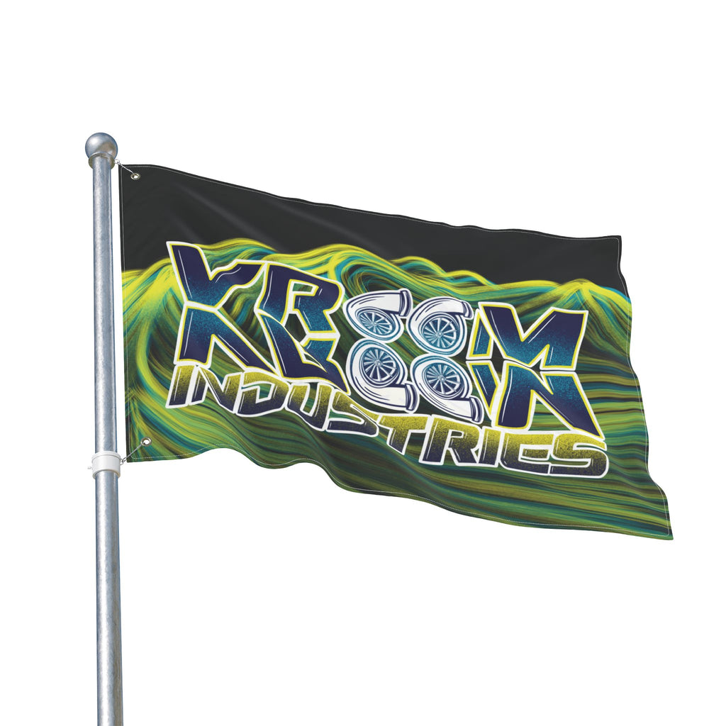 Twisted Crew + VroomVroom (Passenger Side) Flag