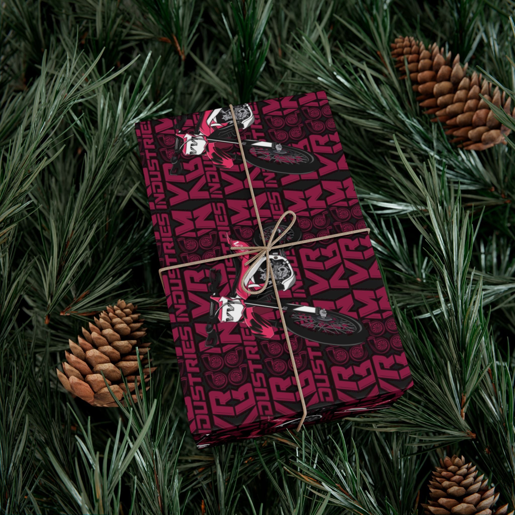 Pink Dirtbike • Wrapping Paper