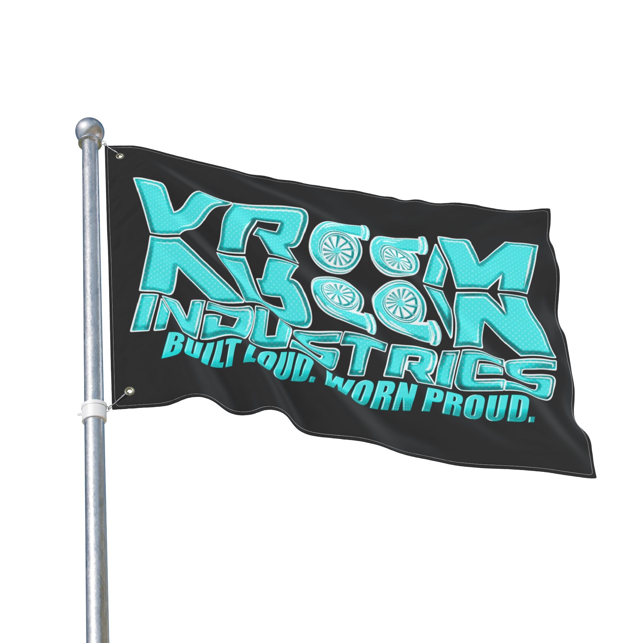 Titties & Turbos Flag (Passenger Side)