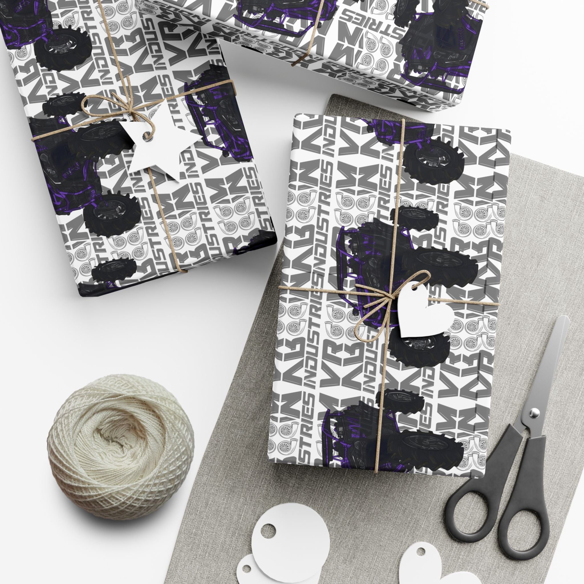Purple SXS • Wrapping Paper
