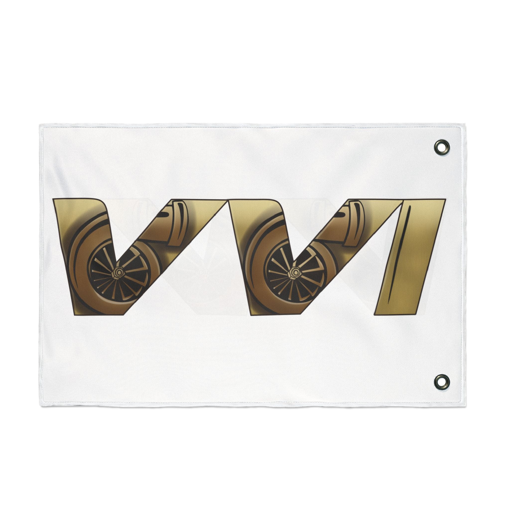VVI • Gold + White (Same) Flag