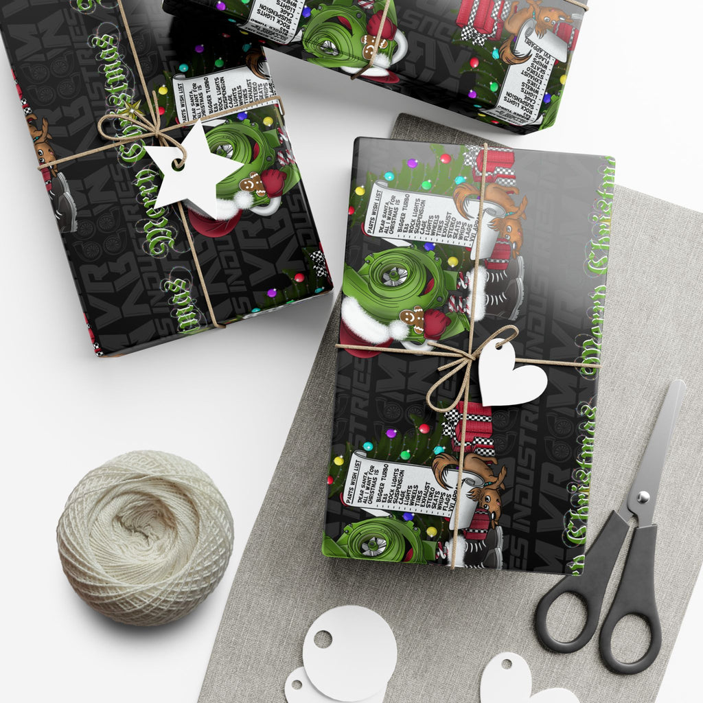 Vroomie SxS Christmas Wrapping Paper