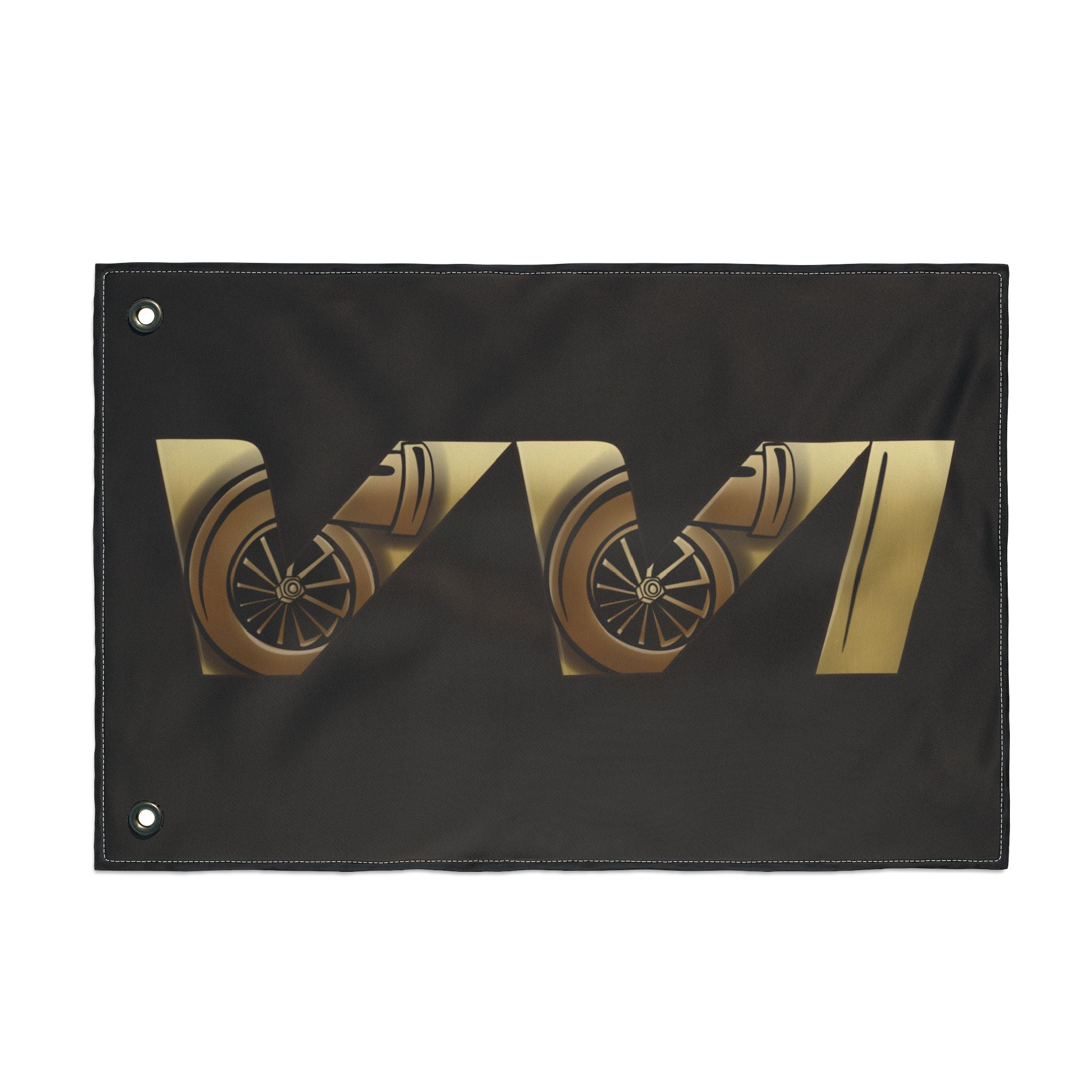 VVI • Gold + Black (Same) Flag