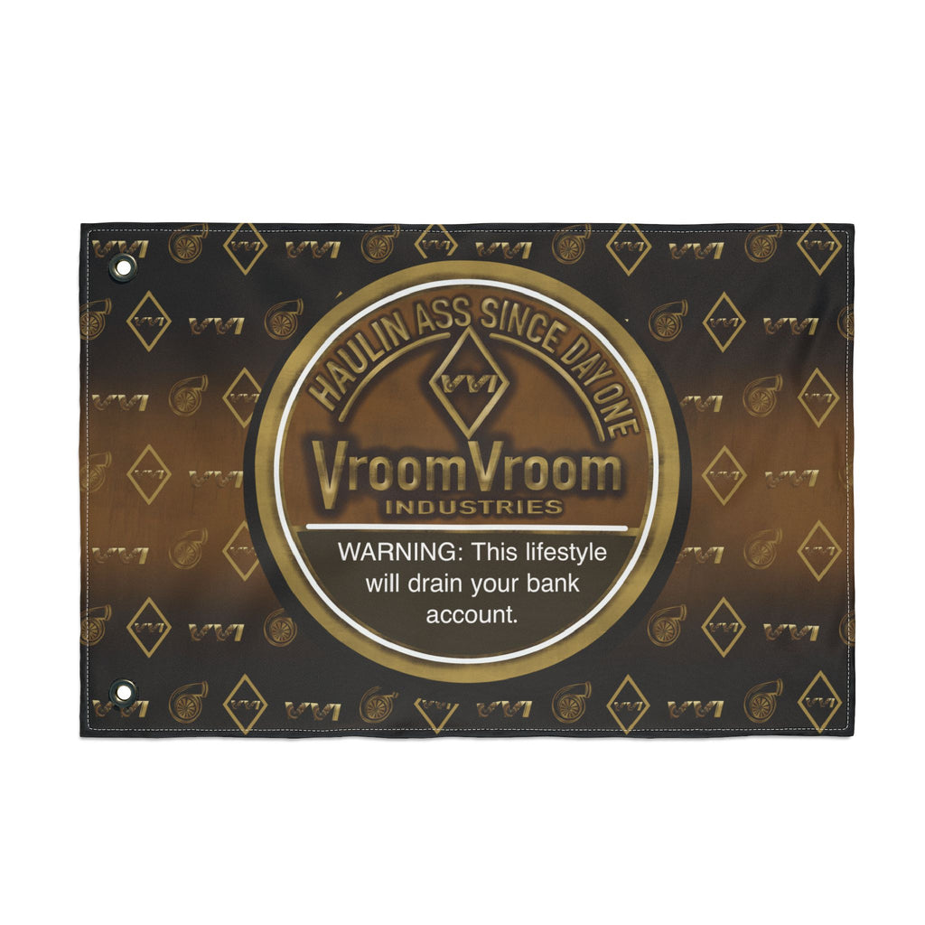 Dip & Haulin Ass + VVI  (Drivers Side) Flag