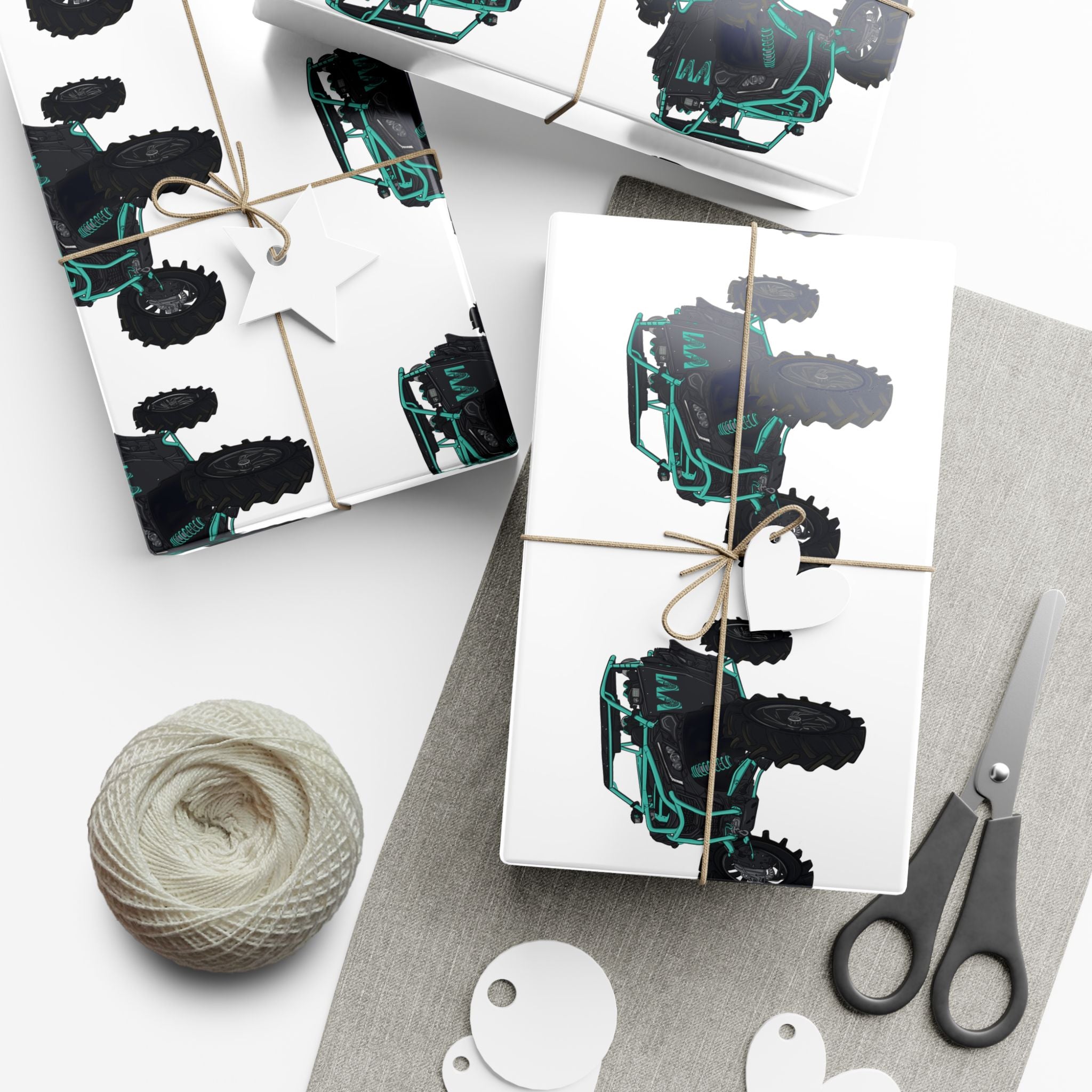 Blue SXS • Wrapping Paper