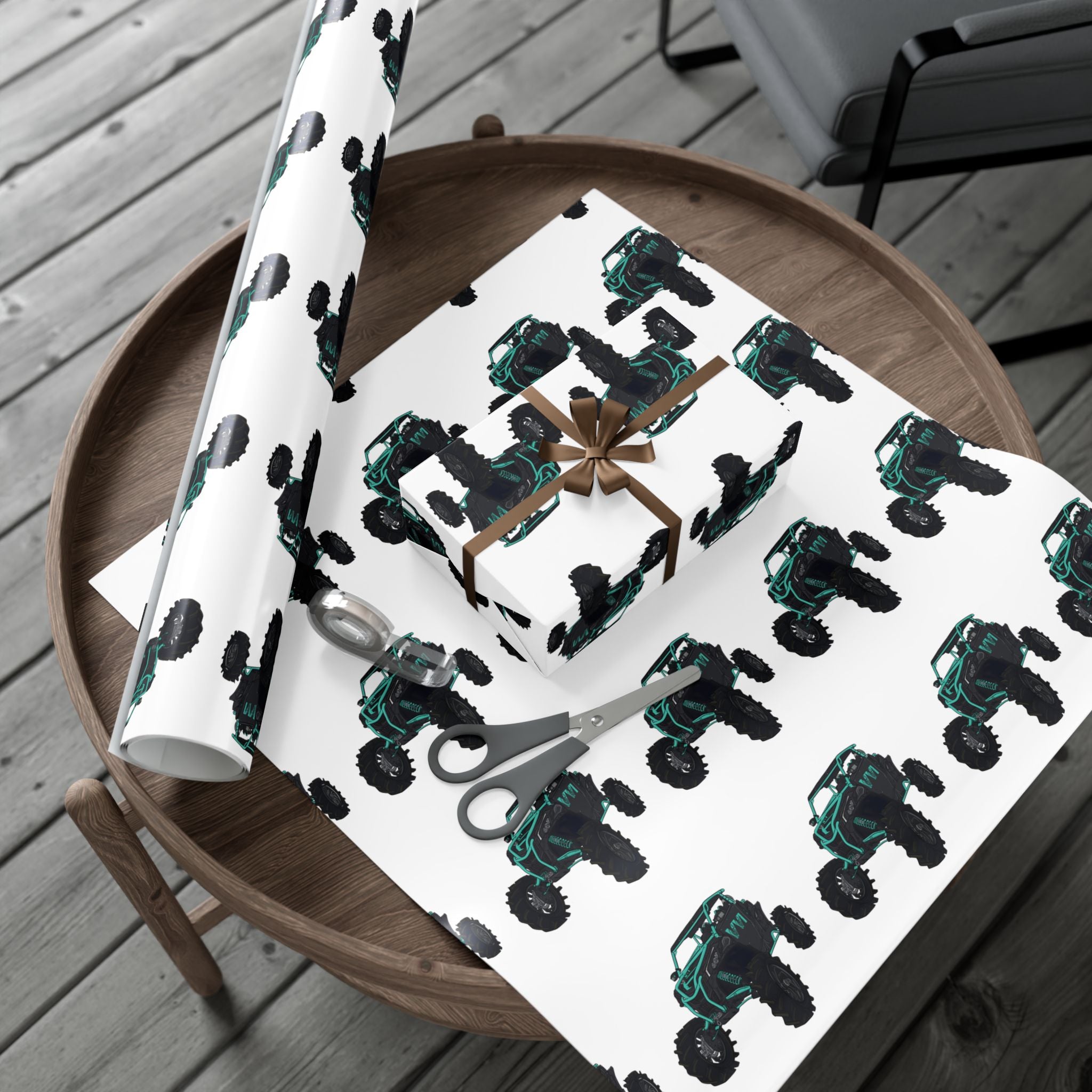 Blue SXS • Wrapping Paper