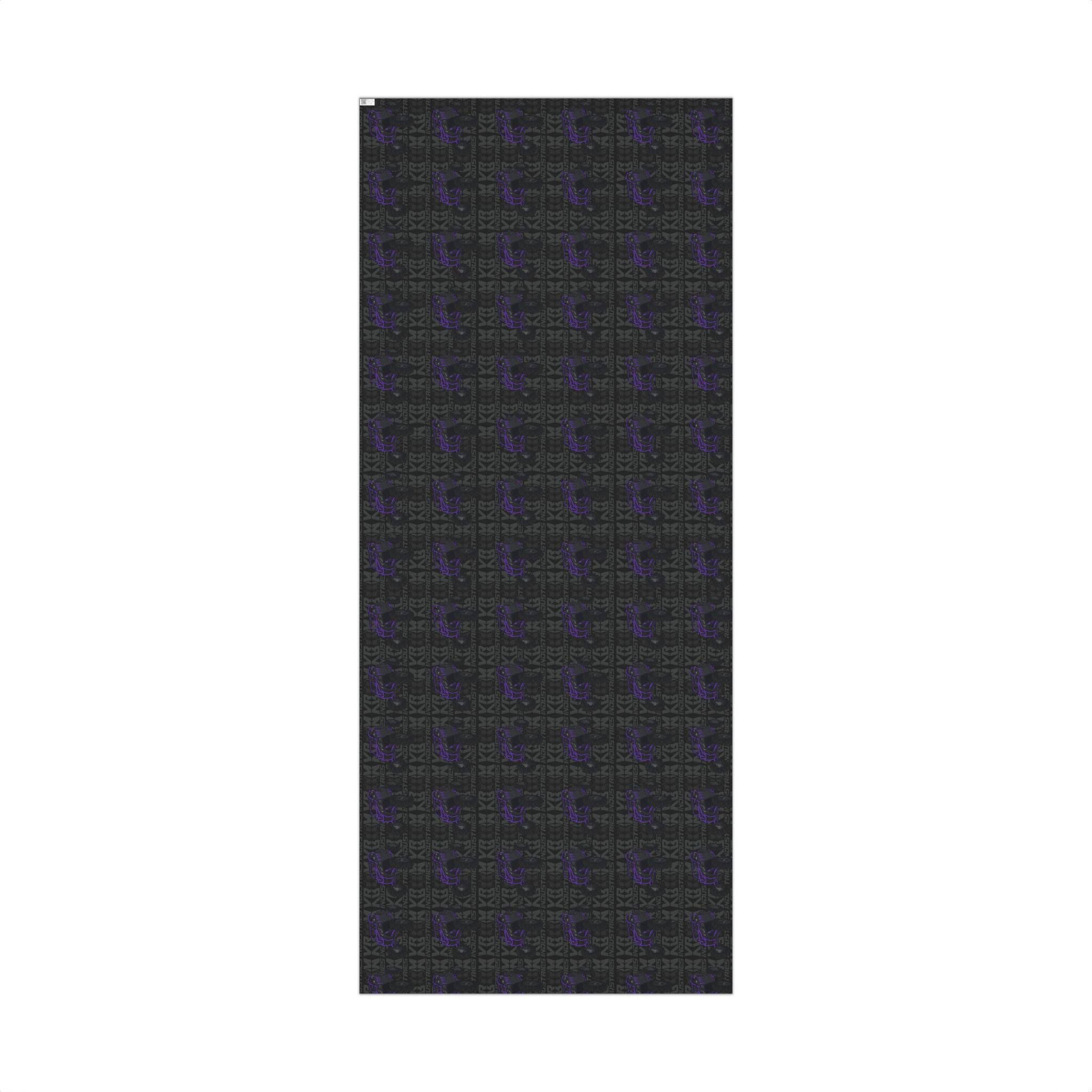 Purple SXS • Wrapping Paper - Black